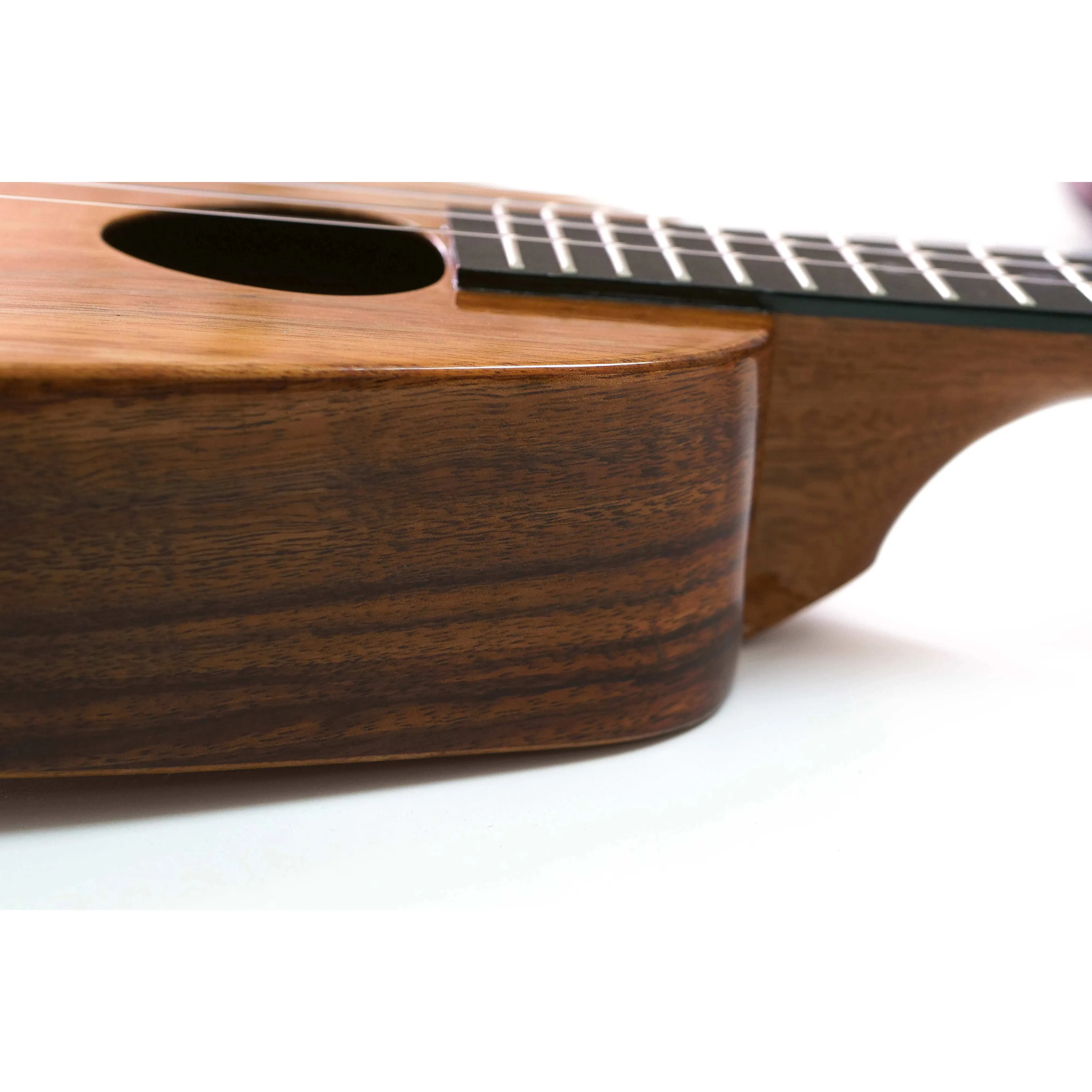 KoAloha KSM-03 Limited Edition Soprano Longneck Pineapple Ukulele w/ Hardshell Case - Image 3