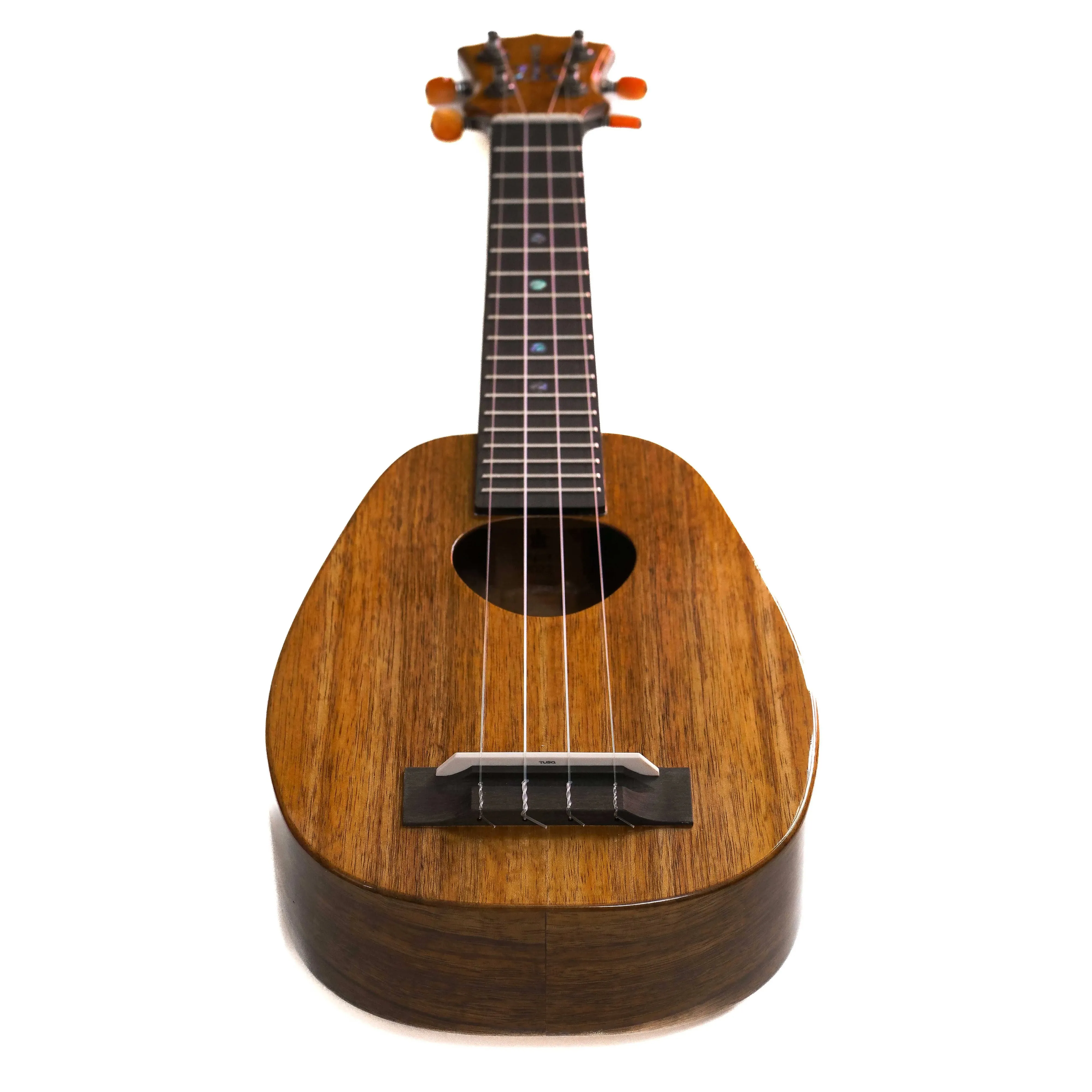 KoAloha KSM-03 Limited Edition Soprano Longneck Pineapple Ukulele w/ Hardshell Case - Image 4