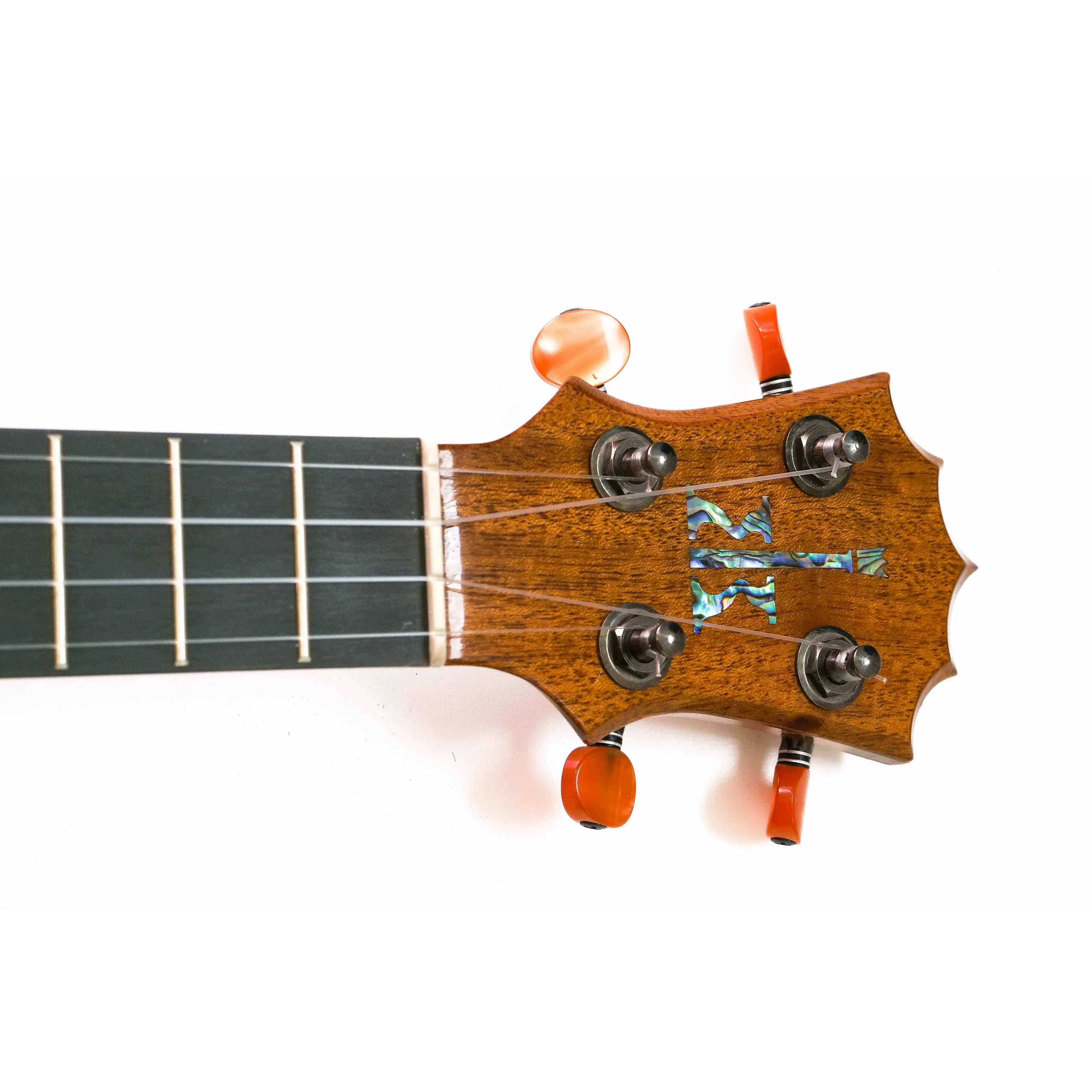 KoAloha KSM-03 Limited Edition Soprano Longneck Pineapple Ukulele w/ Hardshell Case - Image 5