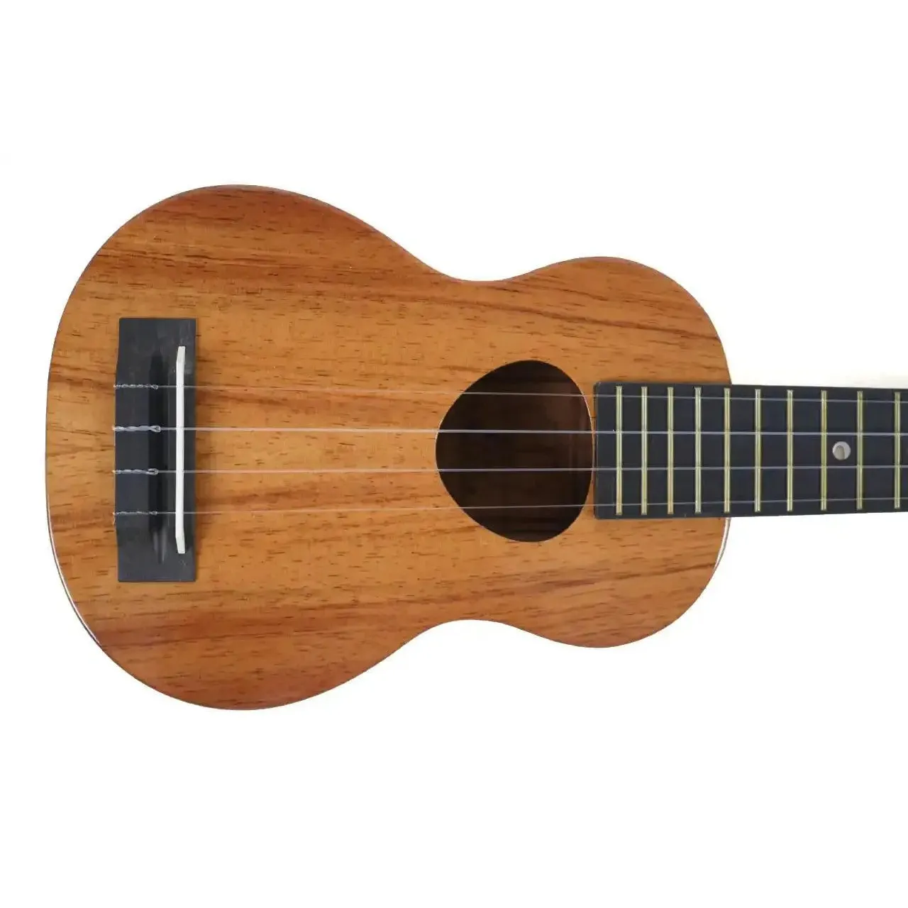 KoAloha KSM-T2 Solid Hawaiian Koa Longneck Soprano Ukulele w/ Hardshell Case