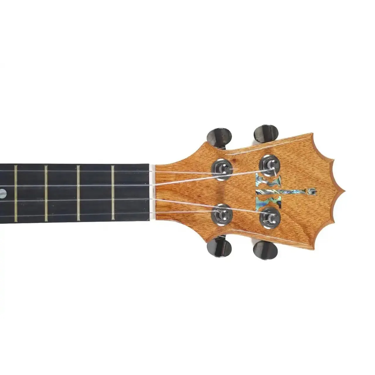 KoAloha KSM-T2 Solid Hawaiian Koa Longneck Soprano Ukulele w/ Hardshell Case - Image 6