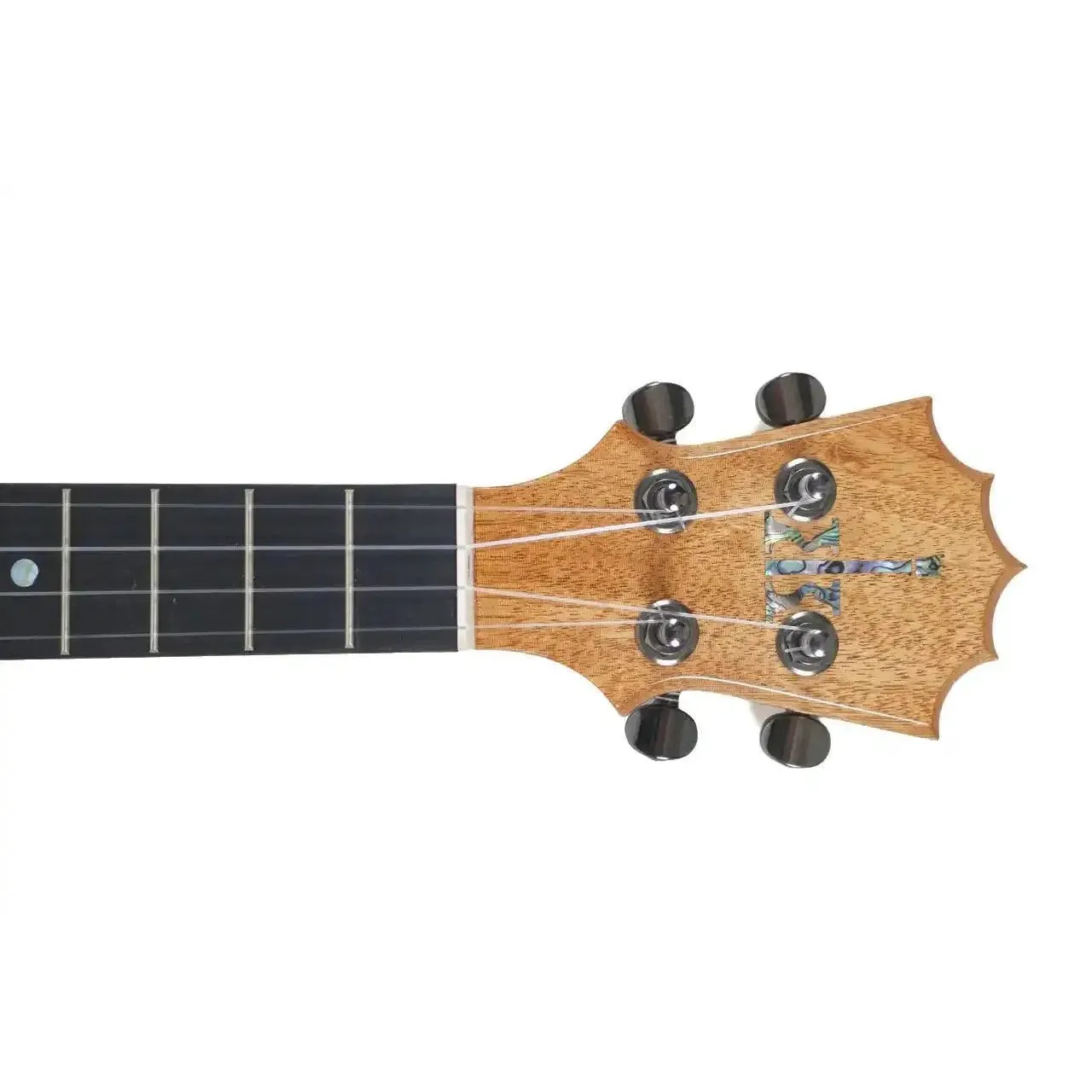 KoAloha KSM-T2 Solid Hawaiian Koa Longneck Soprano Ukulele w/ Hardshell Case - Image 6
