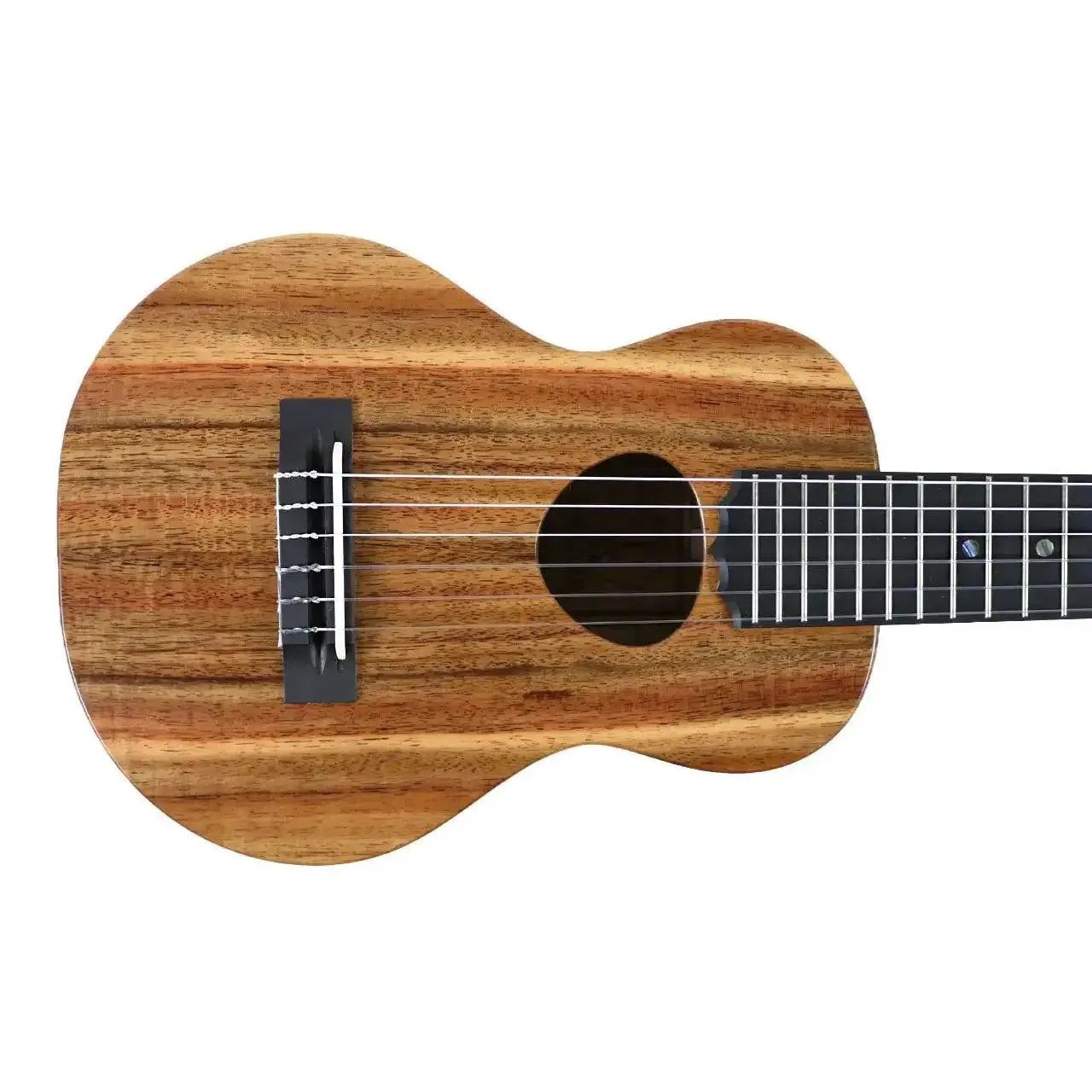 KoAloha KTM-10D6 Satin Solid Hawaiian Koa 6-String Guilele