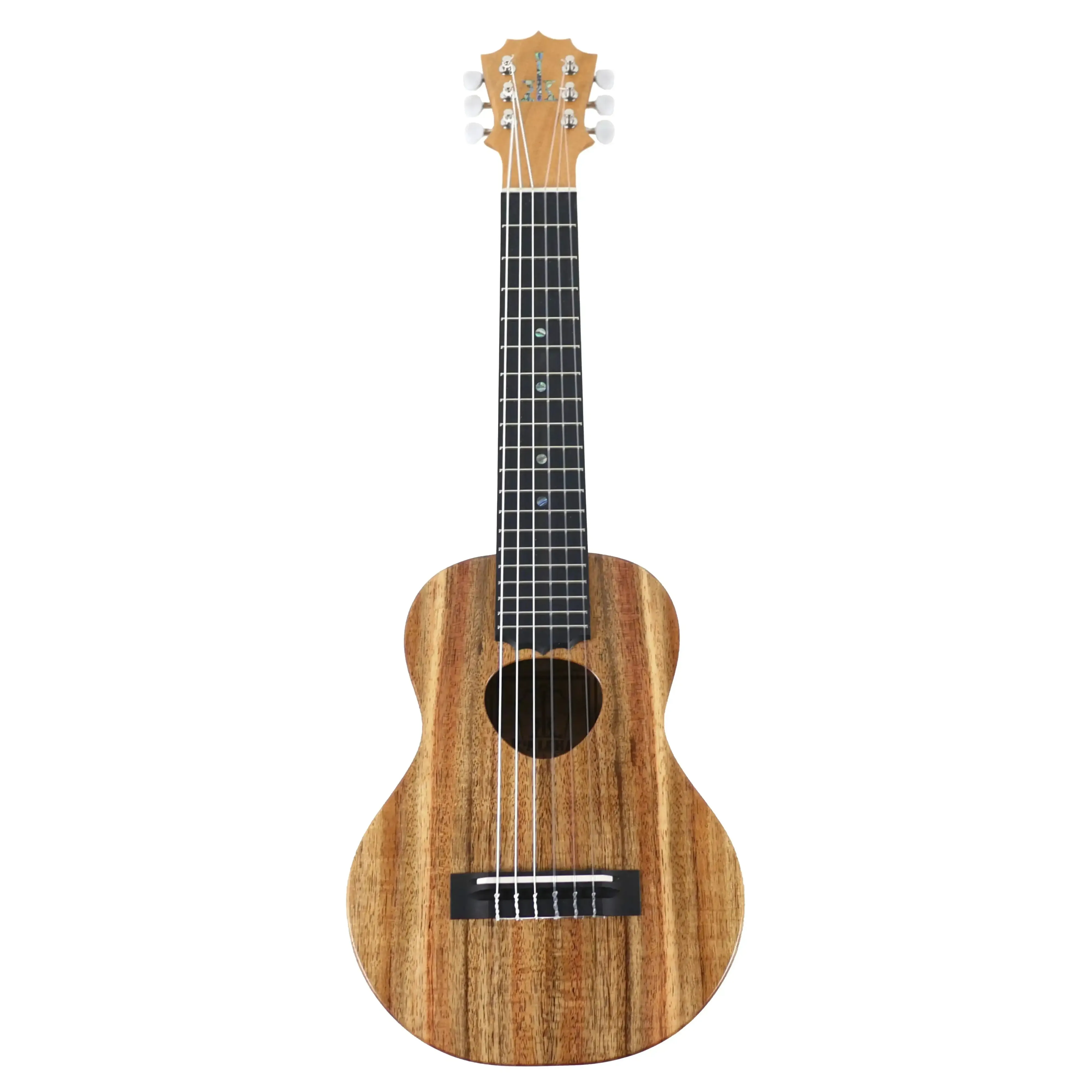 KoAloha KTM-10D6 Satin Solid Hawaiian Koa 6-String Guilele - Image 4