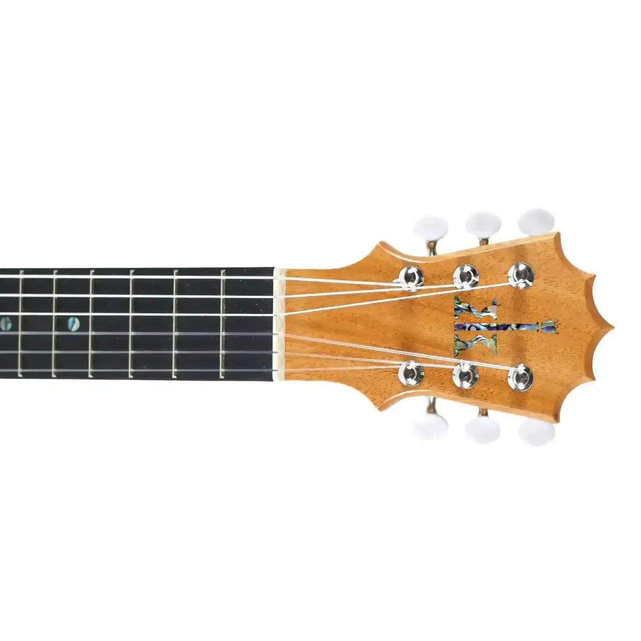 KoAloha KTM-10D6 Satin Solid Hawaiian Koa 6-String Guilele - Image 5