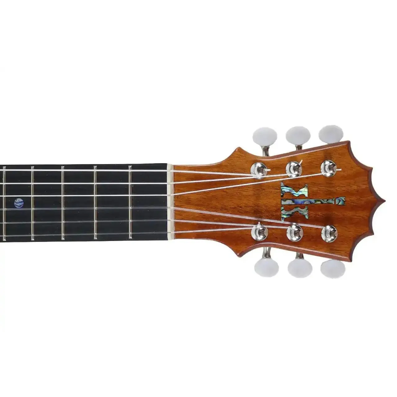 KoAloha KTM-10D6 Solid Hawaiian Koa 6-String Guitarlele - Image 5