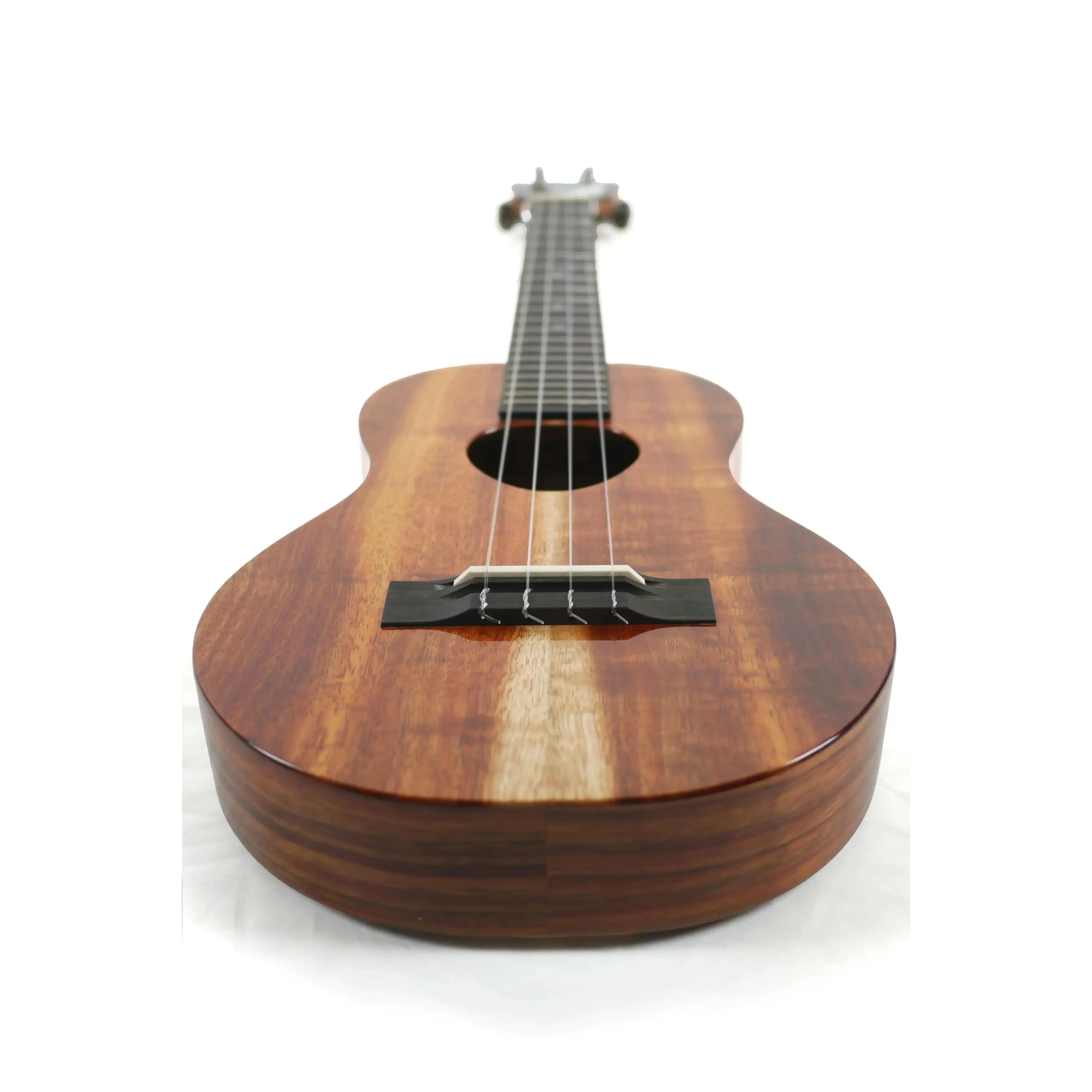 KoAloha KTM-S00 Solid Hawaiian Koa Slimline Tenor Ukulele - Image 4