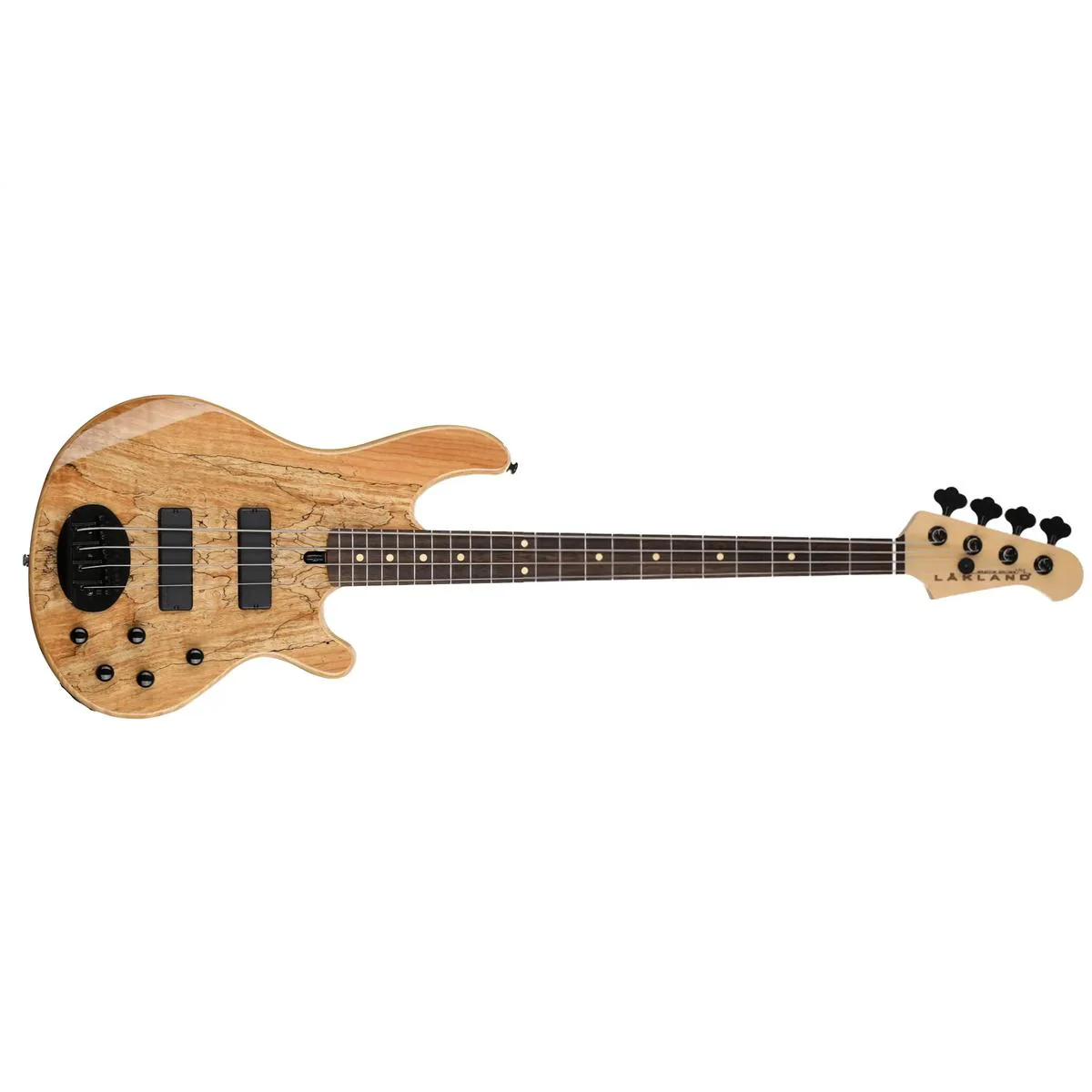 Lakland 44-01 Deluxe Skyline Series 4-String Electric Bass - Spalted Maple - Image 3