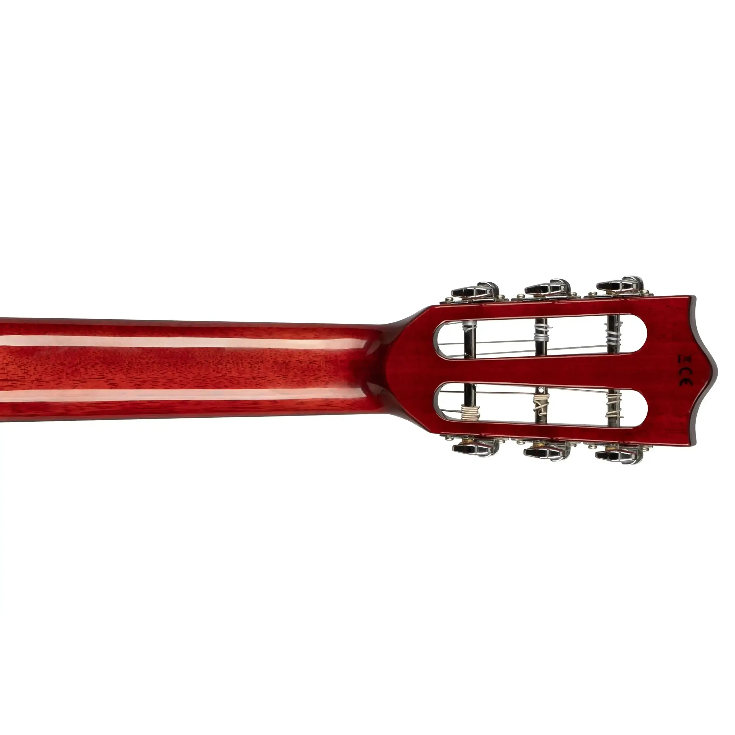 Lanikai QM-RDCEG Red Quilted Maple Guitelele with Pickup - Image 7