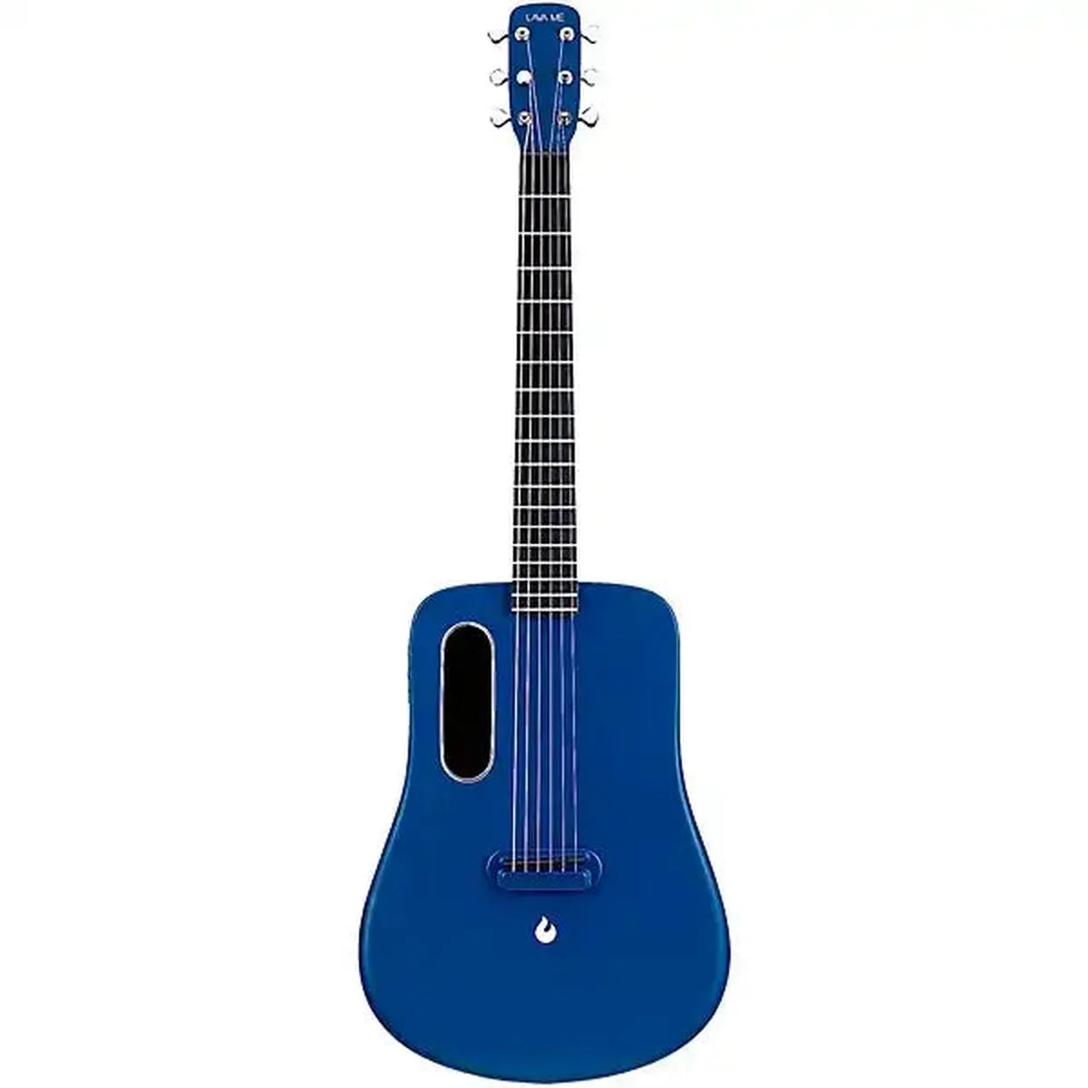 Lava Me 2 Super AirSonic Carbon Fiber Guitar - Blue B-Stock - Image 3