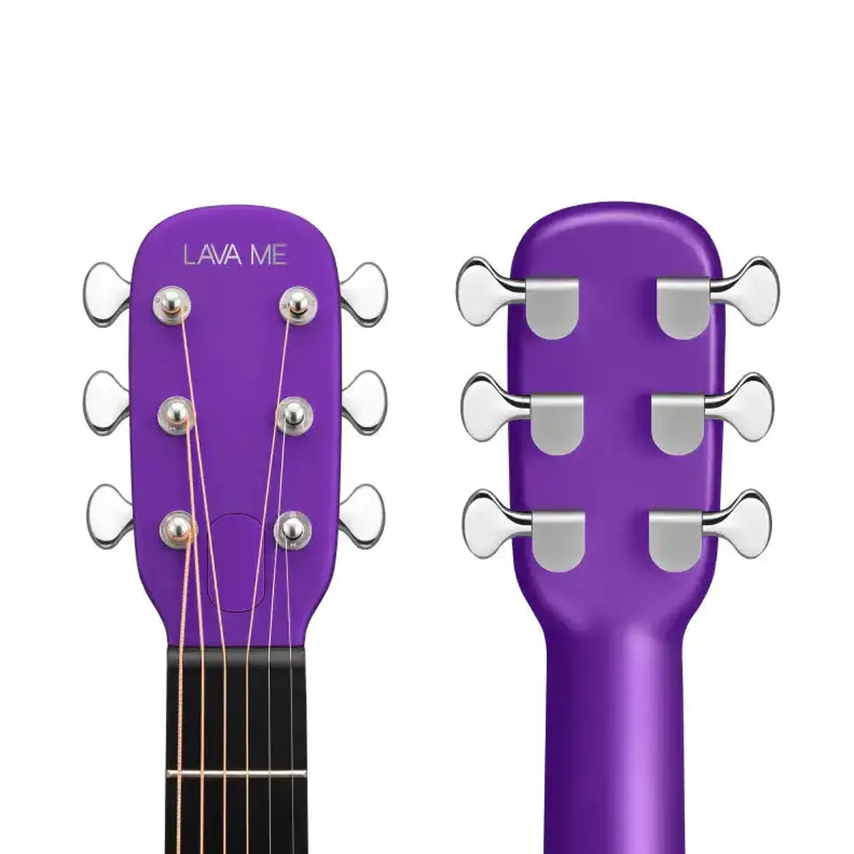 LAVA ME 4 38" Carbon Fiber Acoustic-Electric Guitar - Purple - Image 7