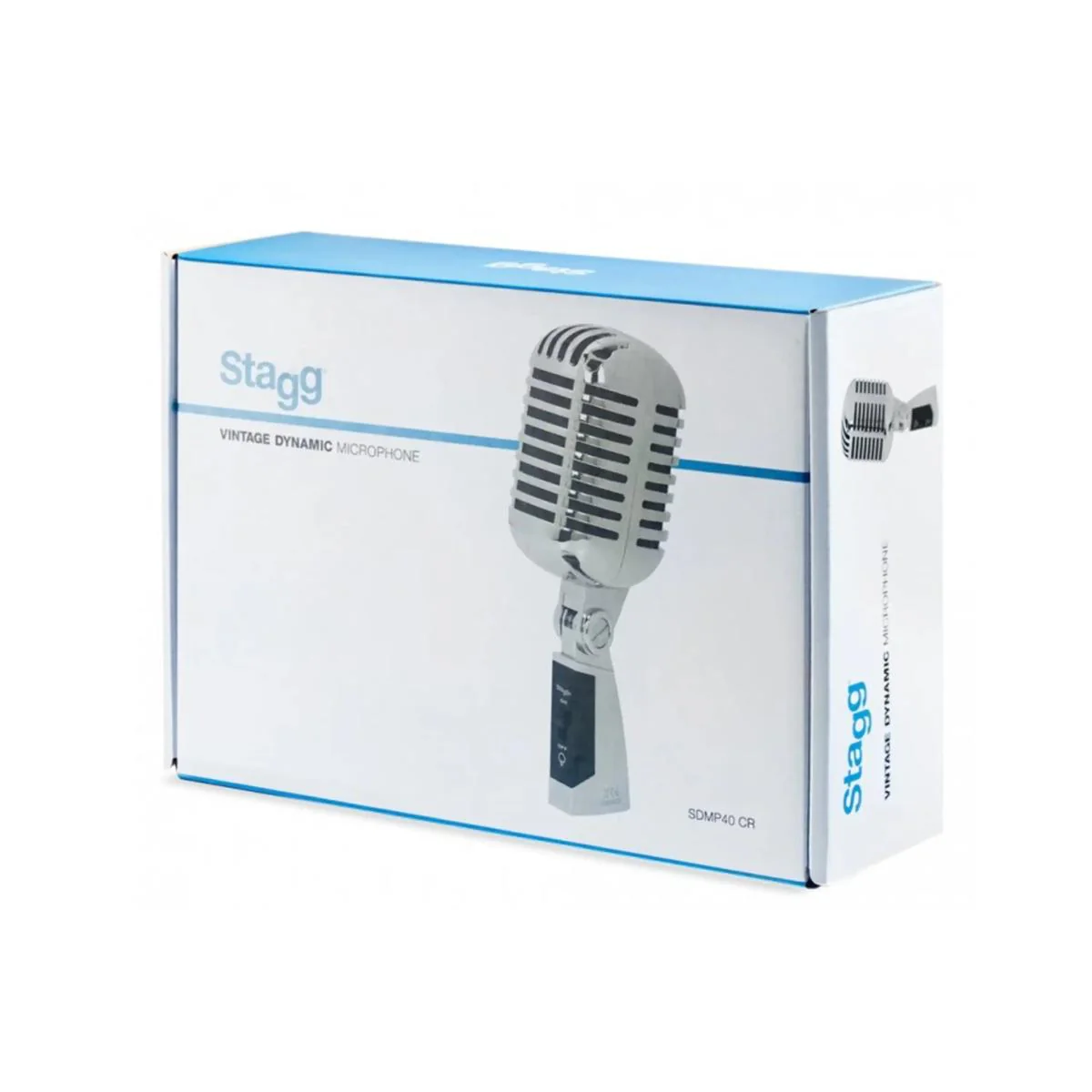 Stagg SDMP40 CR Multipurpose 50s Style Cardioid Dynamic Microphone - Image 2