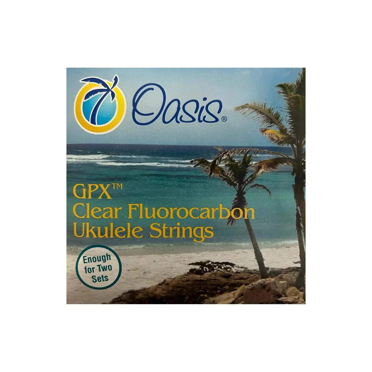 Oasis GPX Clear Fluorocarbon Tenor Ukulele Strings High G SINGLE STRING