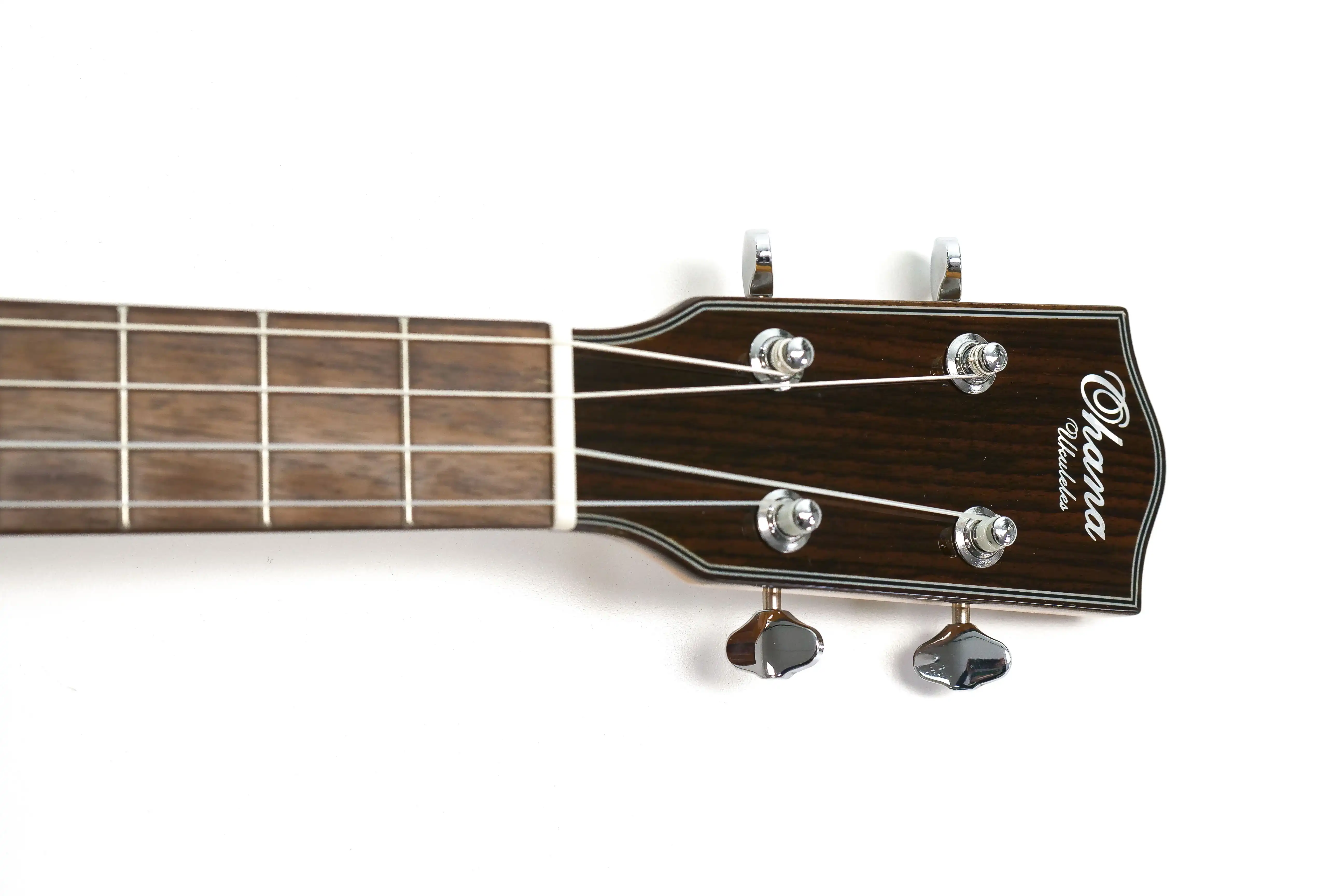 Ohana BK-35GCE Solid Mahogany Baritone Ukulele w/ Pickup & Strap Buttons - B-STOCK - Image 8