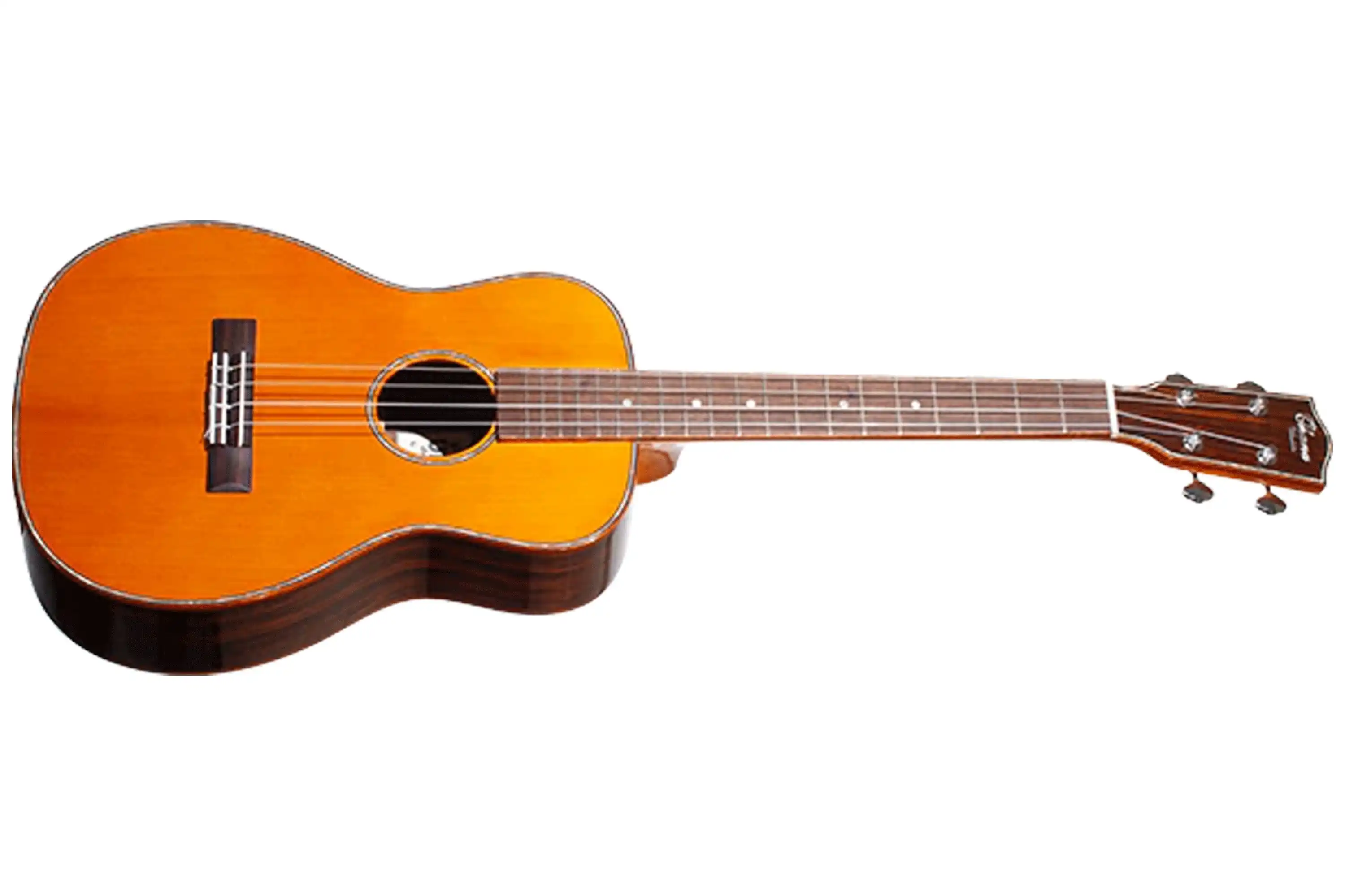 Ohana BK-50G Solid Cedar Top Baritone Ukulele - Image 3