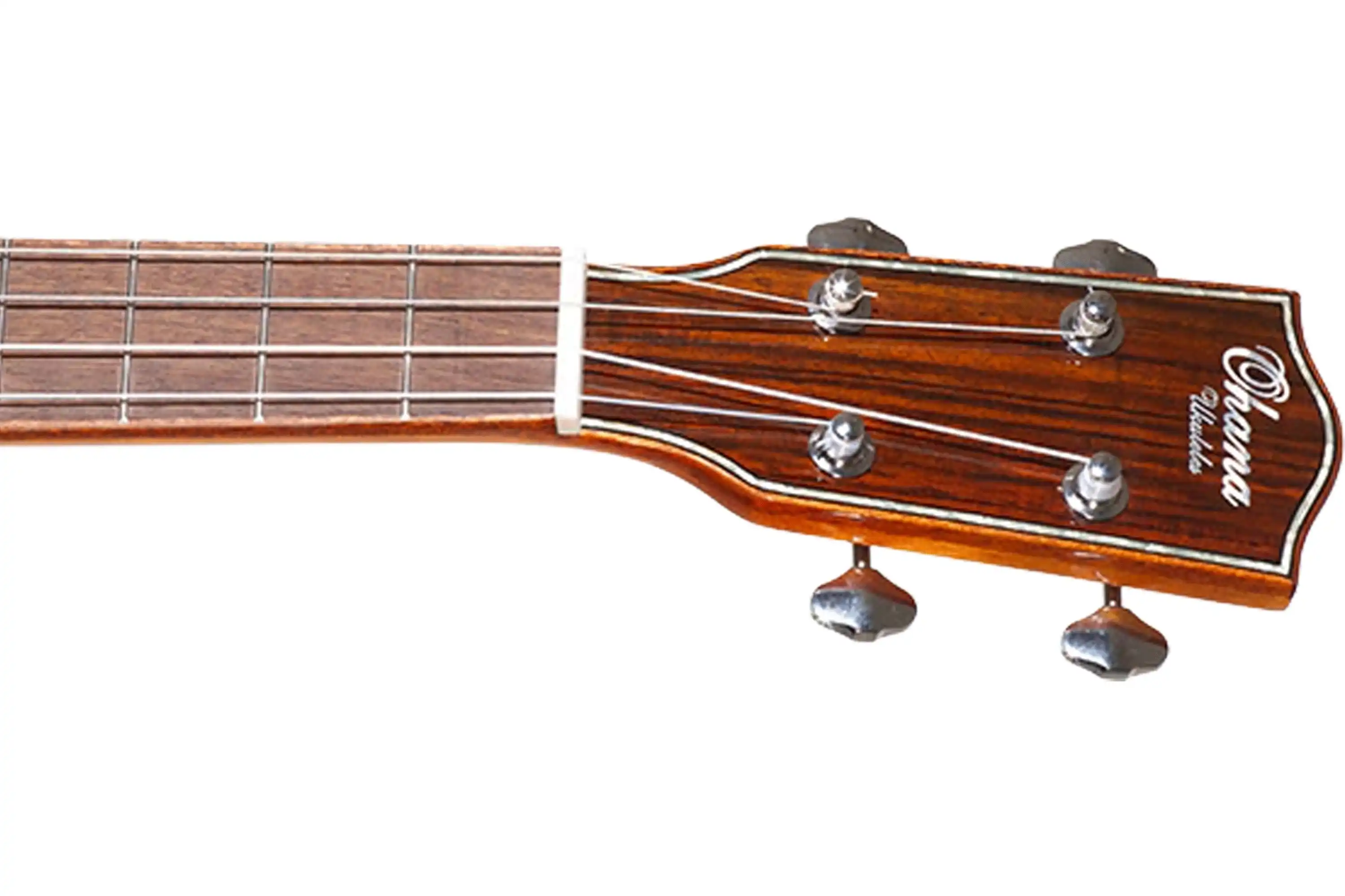 Ohana BK-50G Solid Cedar Top Baritone Ukulele - Image 5