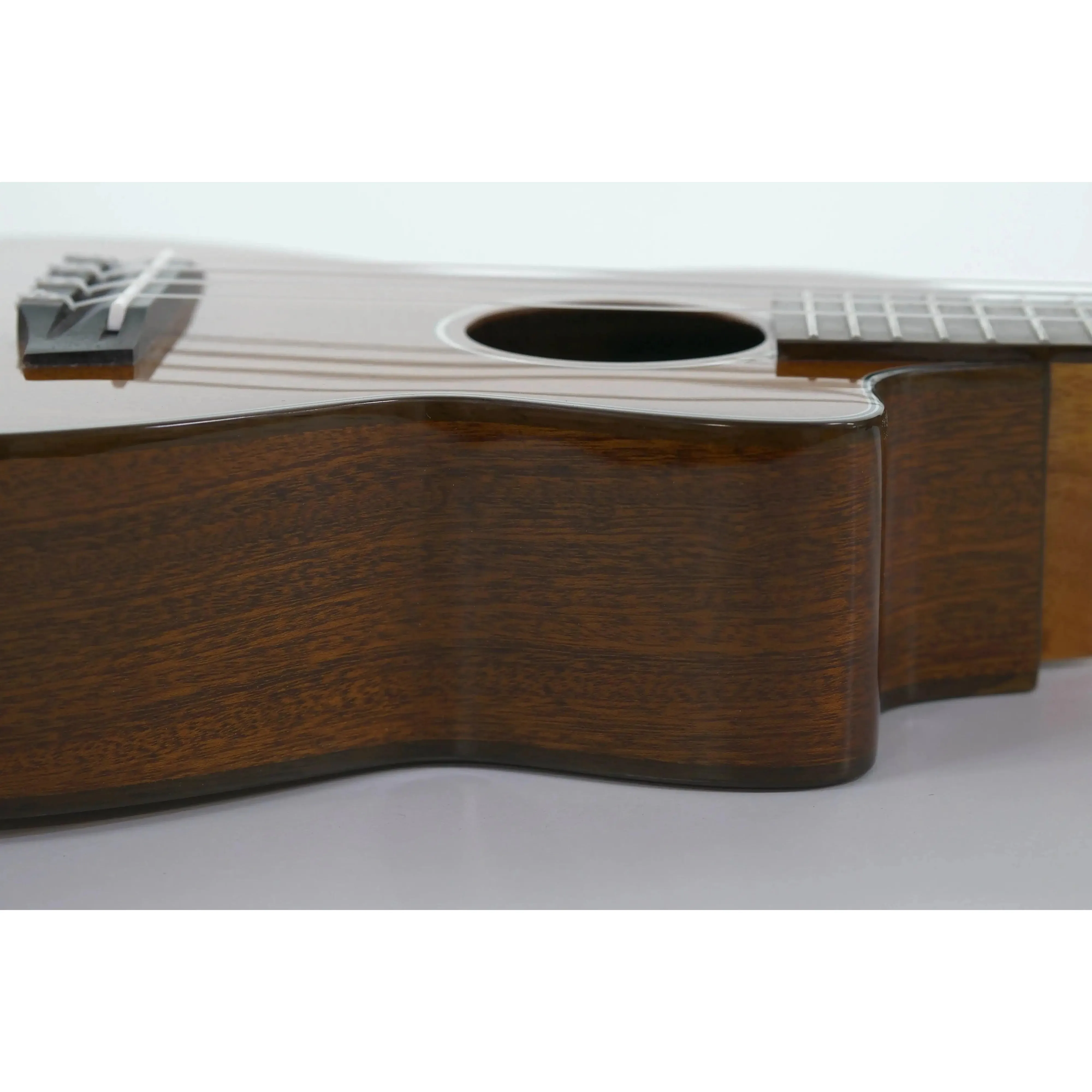 Ohana CK-35GCE Solid Mahogany Concert Ukulele w/ Pickup - Image 3