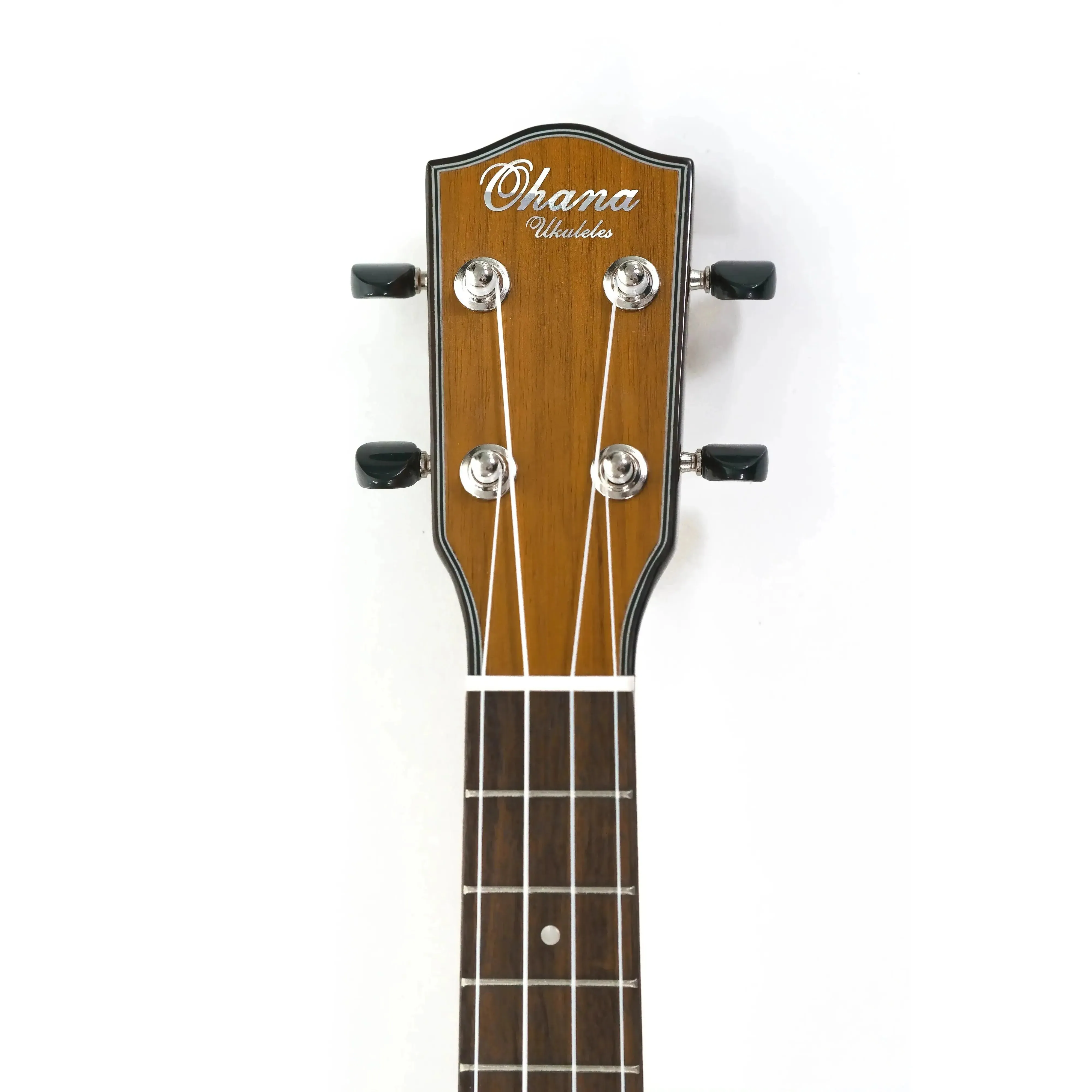 Ohana CK-35GCE Solid Mahogany Concert Ukulele w/ Pickup - Image 5