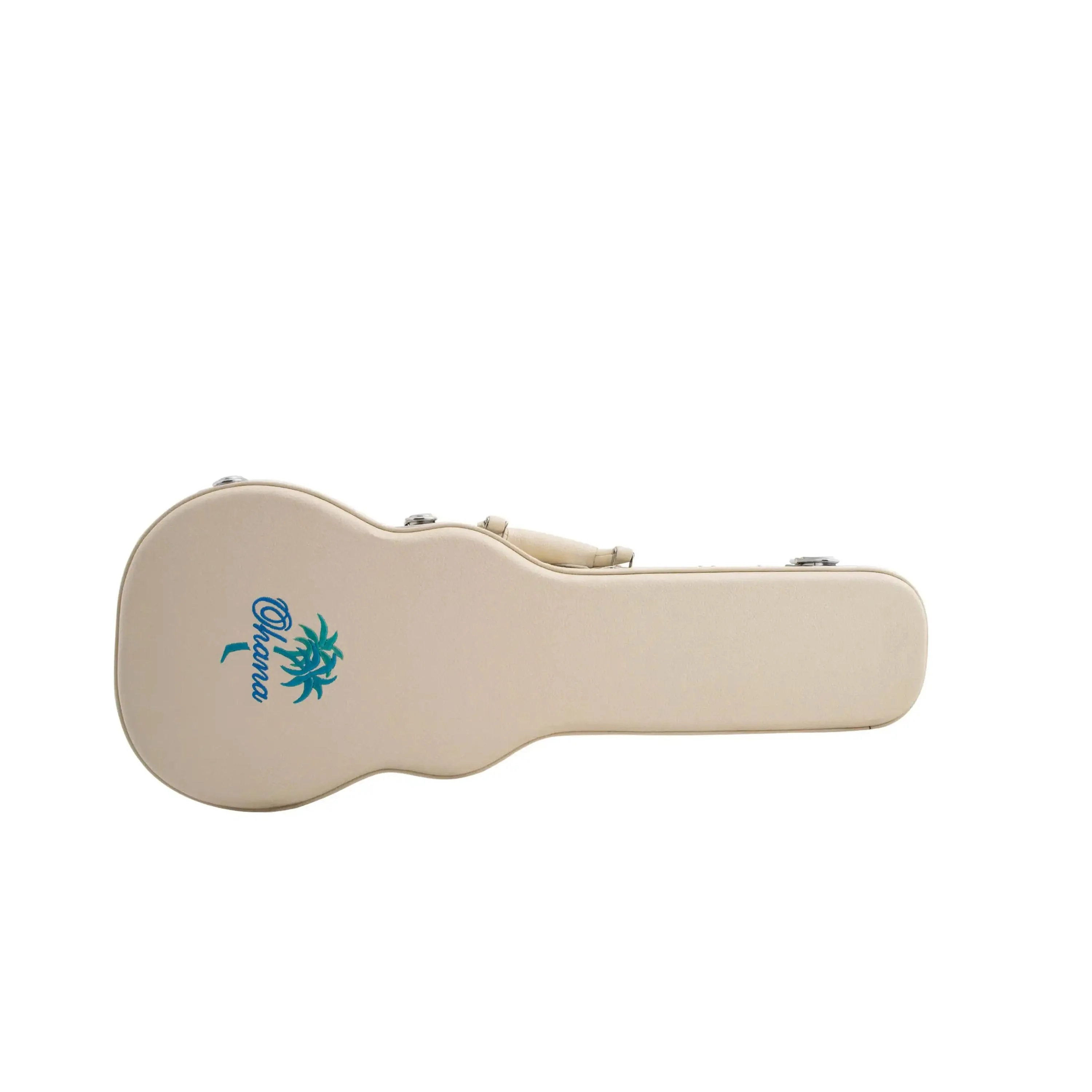 Ohana WEM-24 White Concert Ukulele Hardshell Case - Image 7