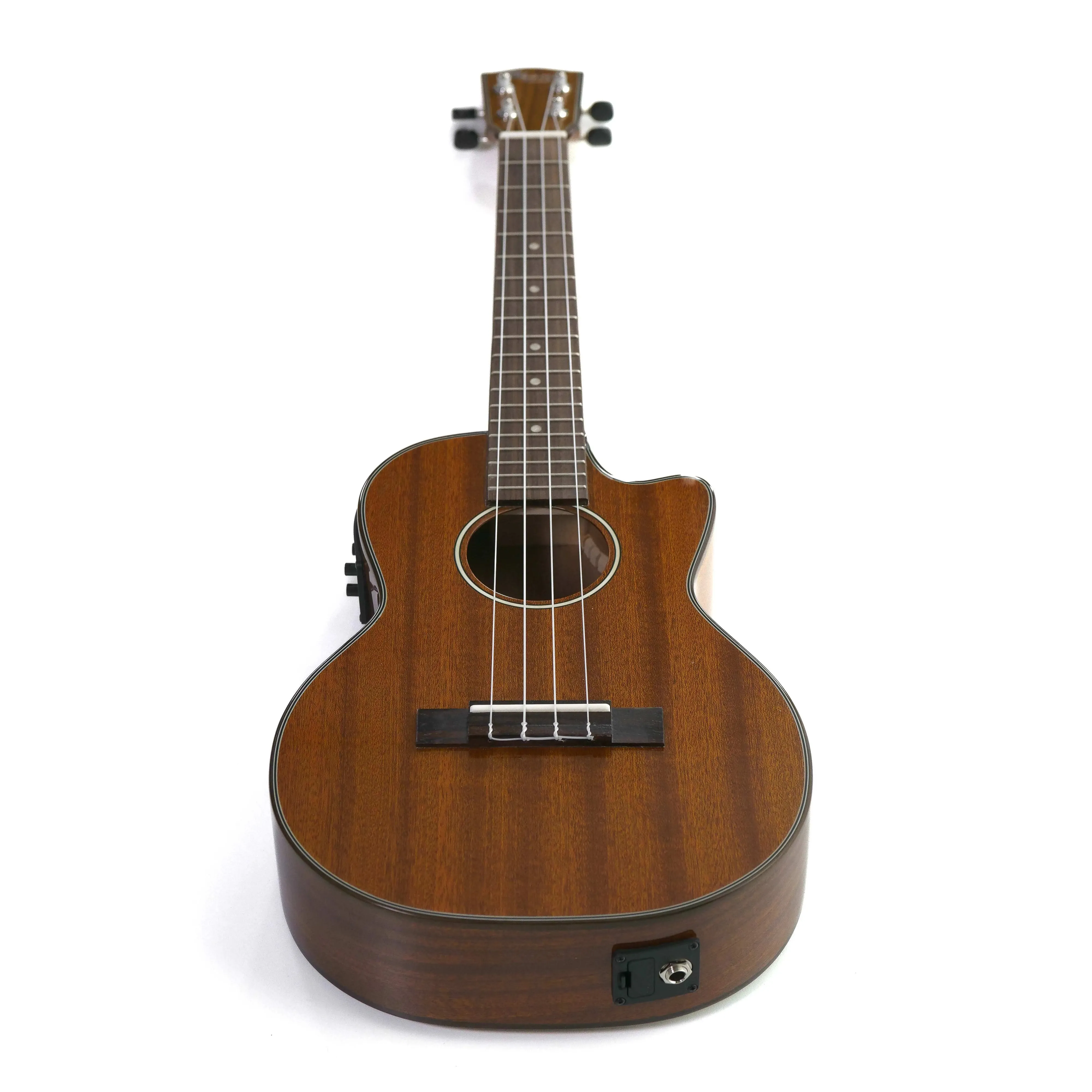 Ohana TK-35GCE Solid Mahogany Tenor Ukulele w/ Pickup - Image 4