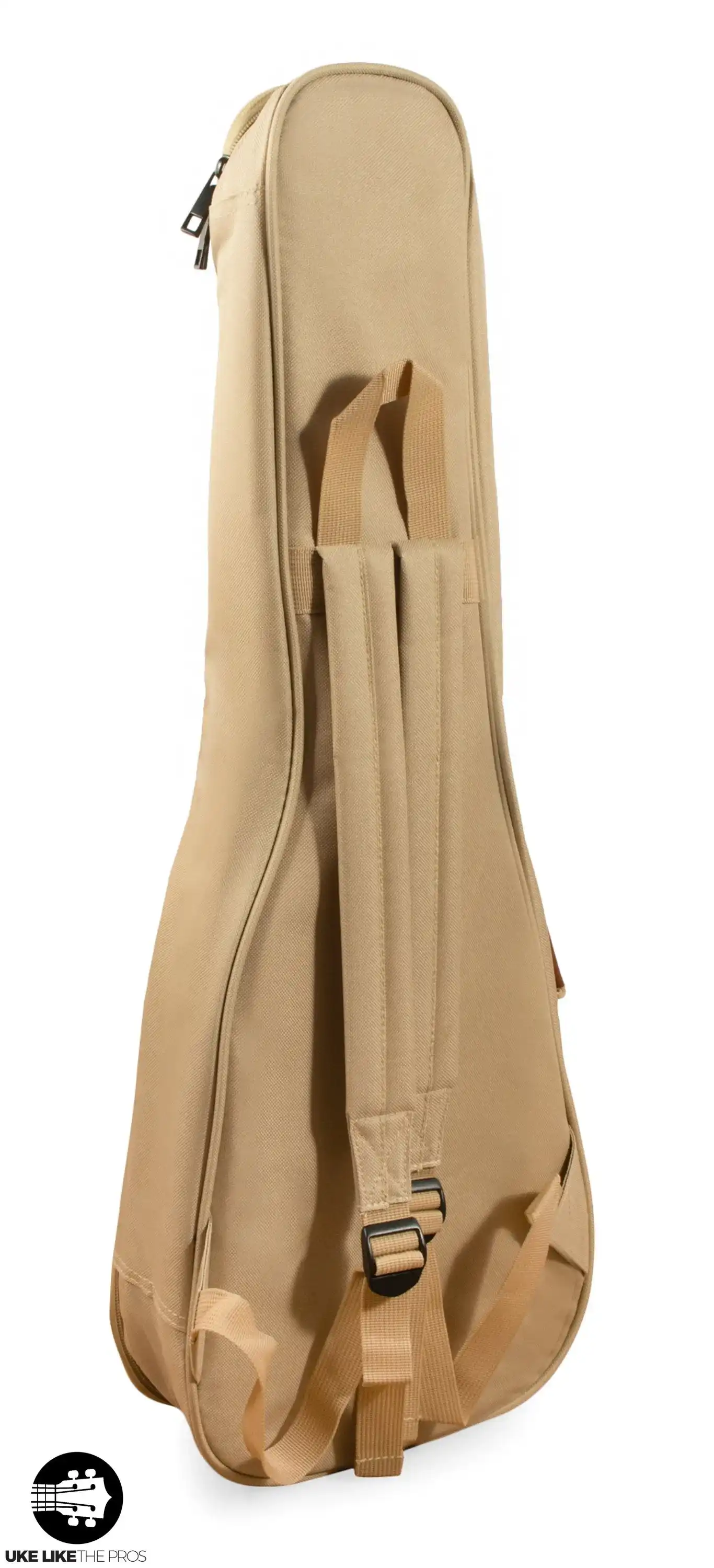 Ohana UB-24YL Concert Ukulele Padded Gigbag - TAN - Image 2