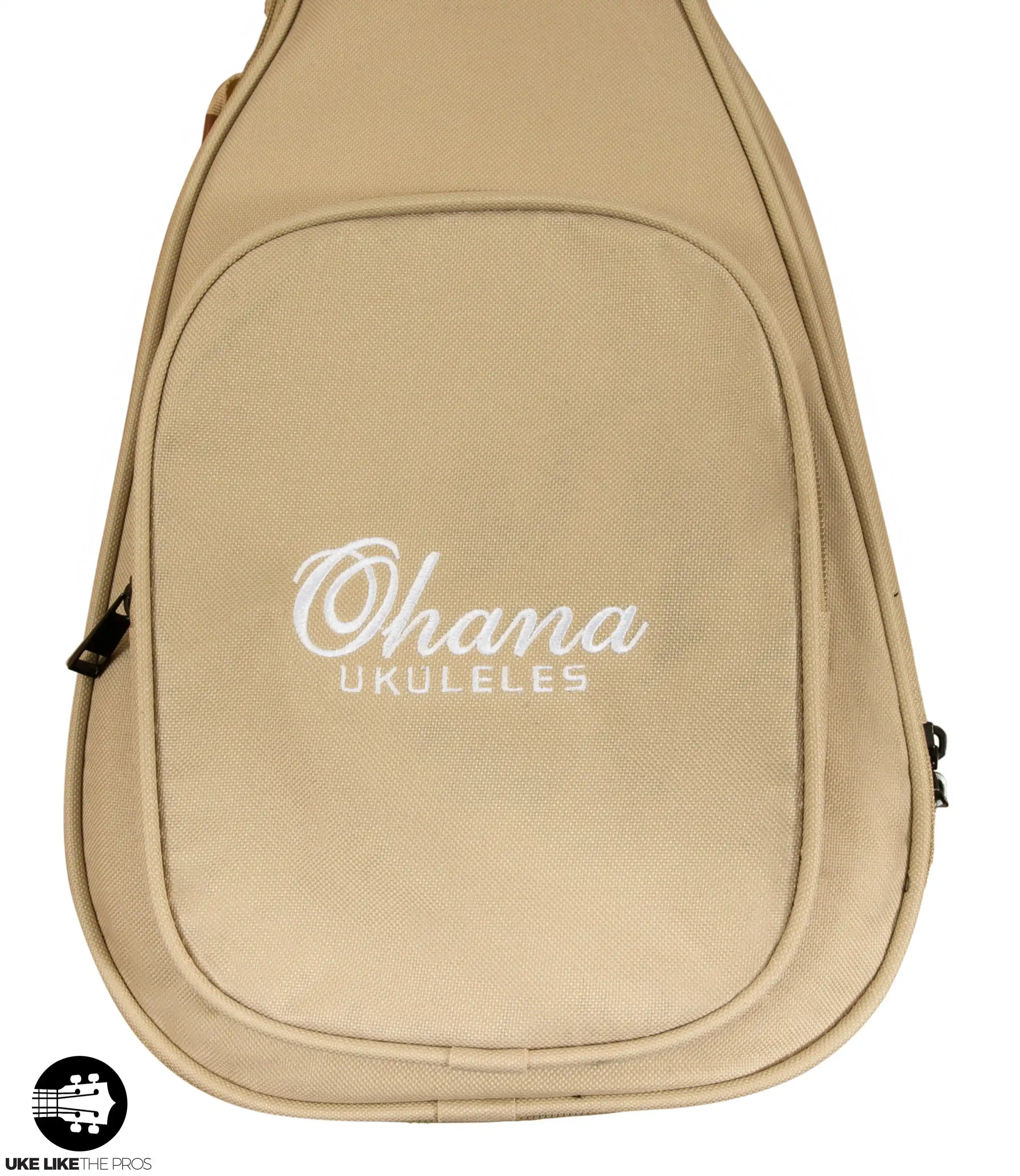Ohana UB-24YL Concert Ukulele Padded Gigbag - TAN - Image 3