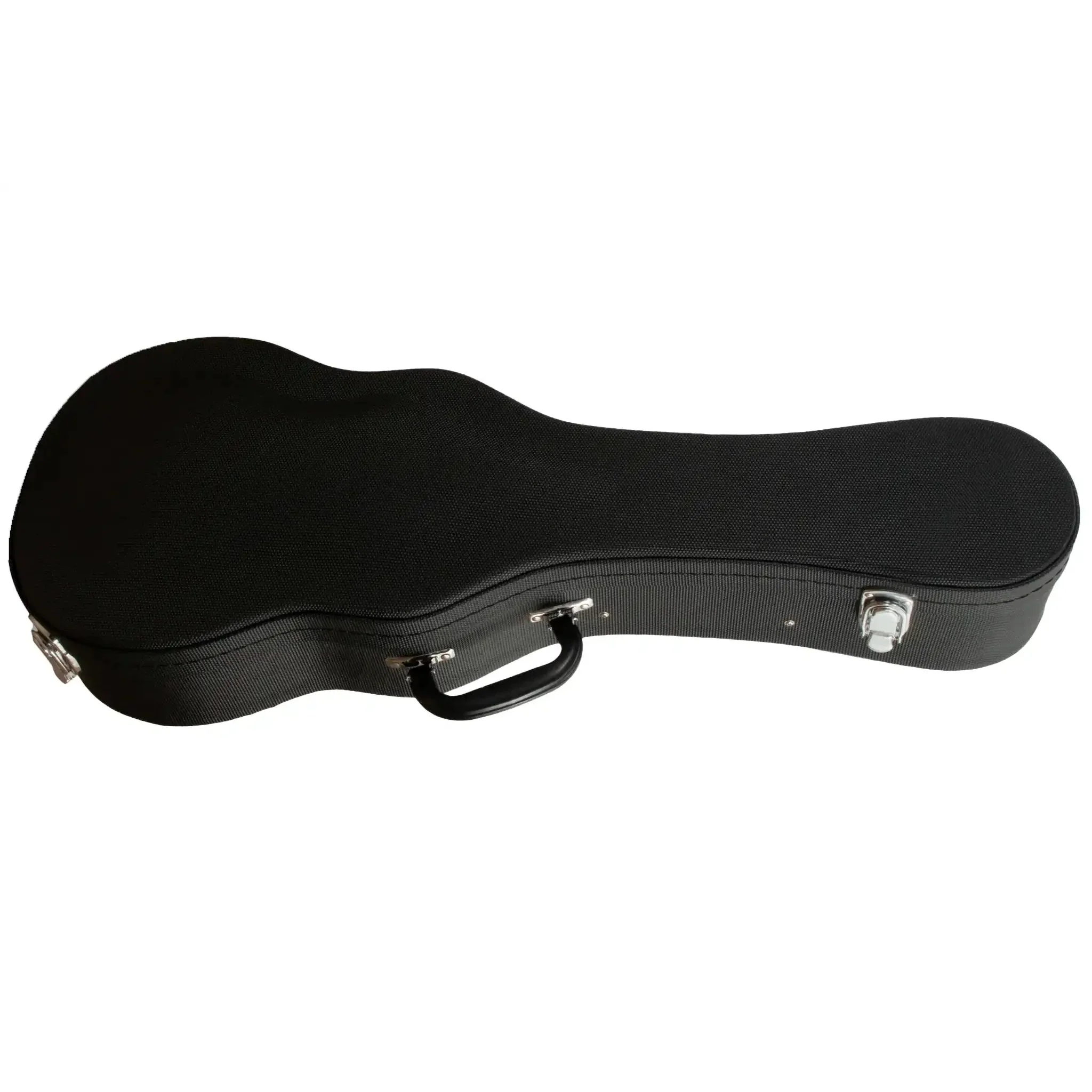 Ohana UCH-24L Black Super Concert Ukulele Hardshell Case - Image 6