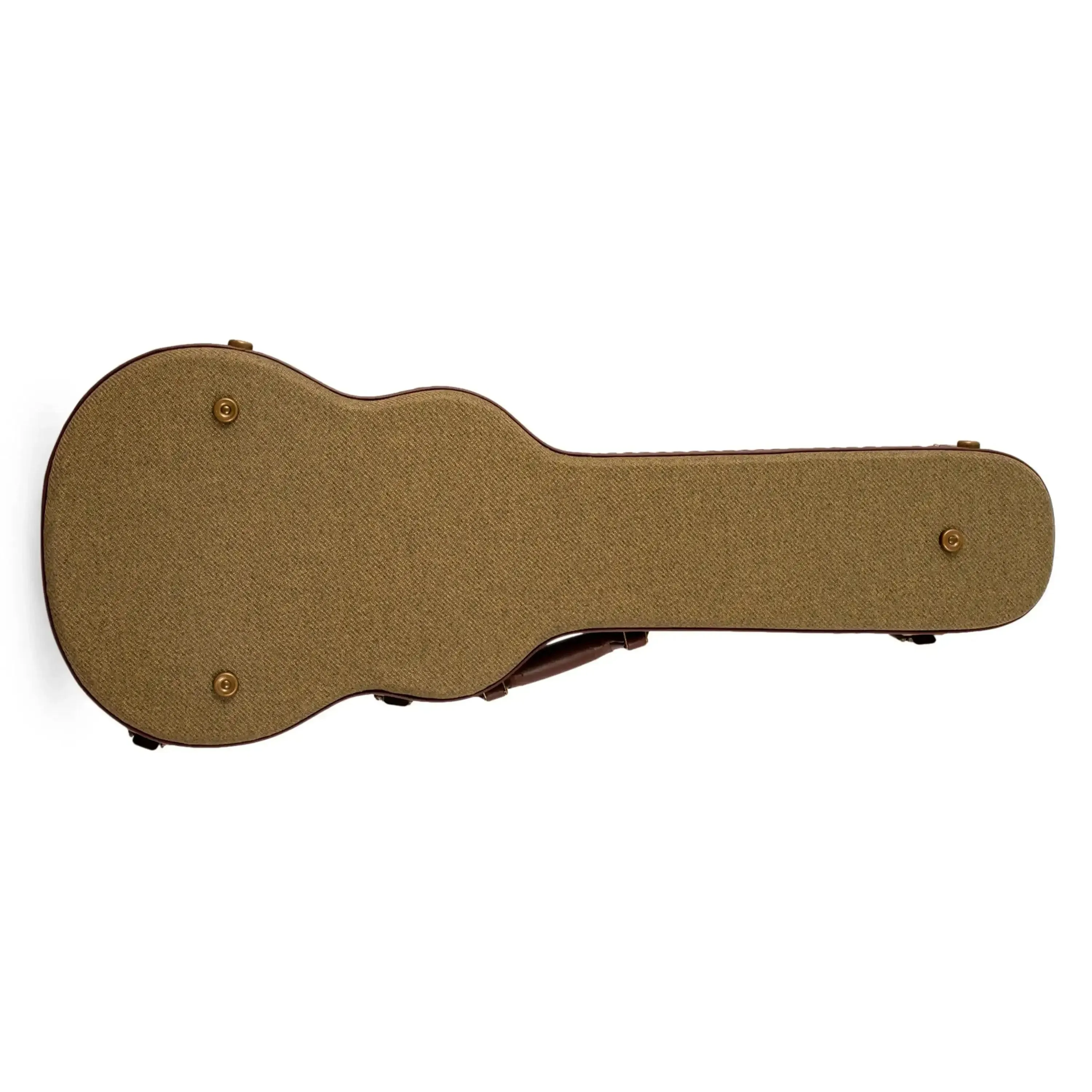 Ohana UOT-21 Olive Twill Soprano Ukulele Hardshell Case - Image 3
