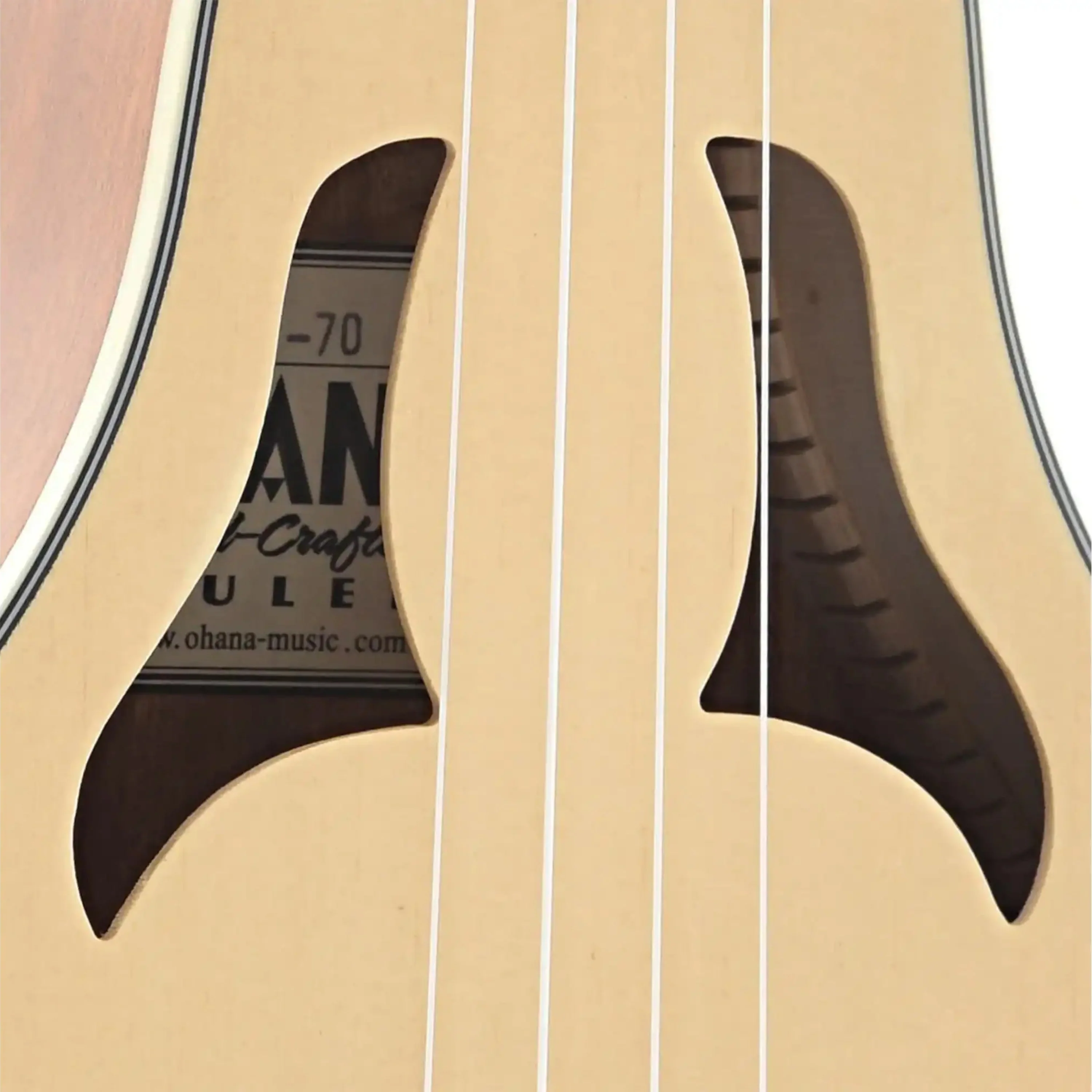 Ohana VKC-70 Vintage Line Vita Series Concert Ukulele - Image 2