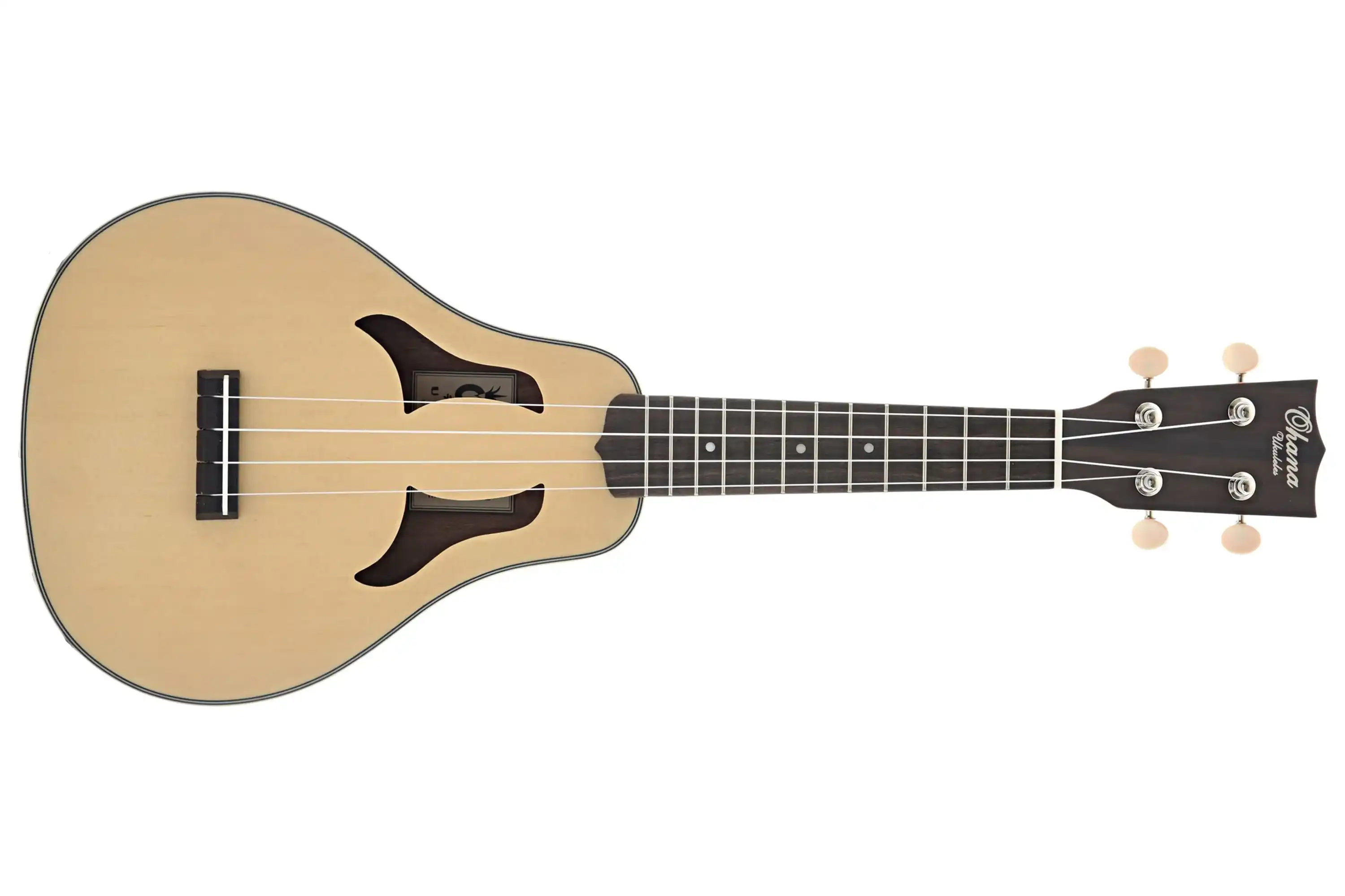 Ohana VKC-70 Vintage Line Vita Series Concert Ukulele - Image 3