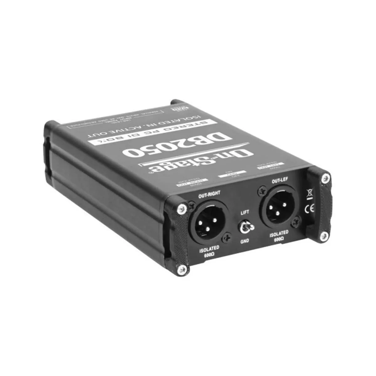 On-Stage DB2050 Active Stereo Multimedia DI Box - Image 2