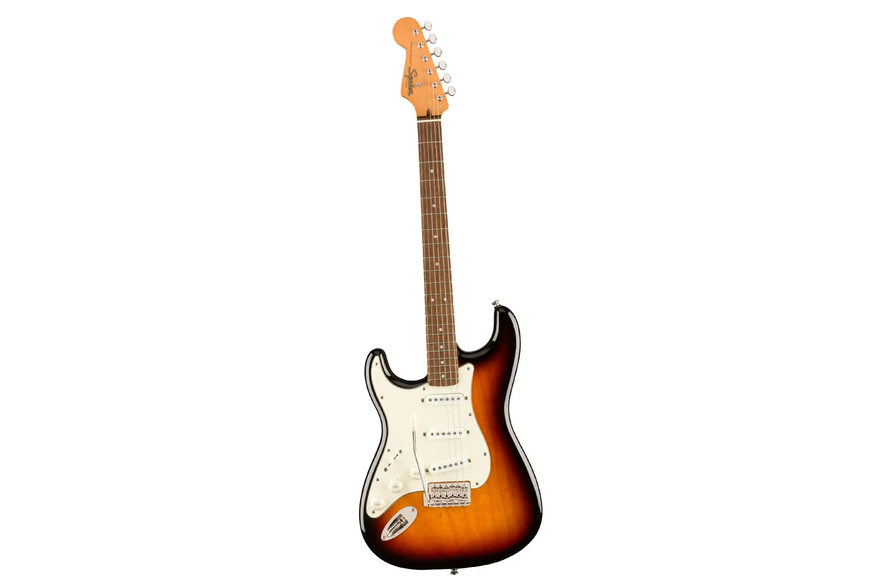 Squier By Fender Classic Vibe '60s Stratocaster Left Handed Electric Guitar - 3-Color Sunburst LEFTY - Image 3