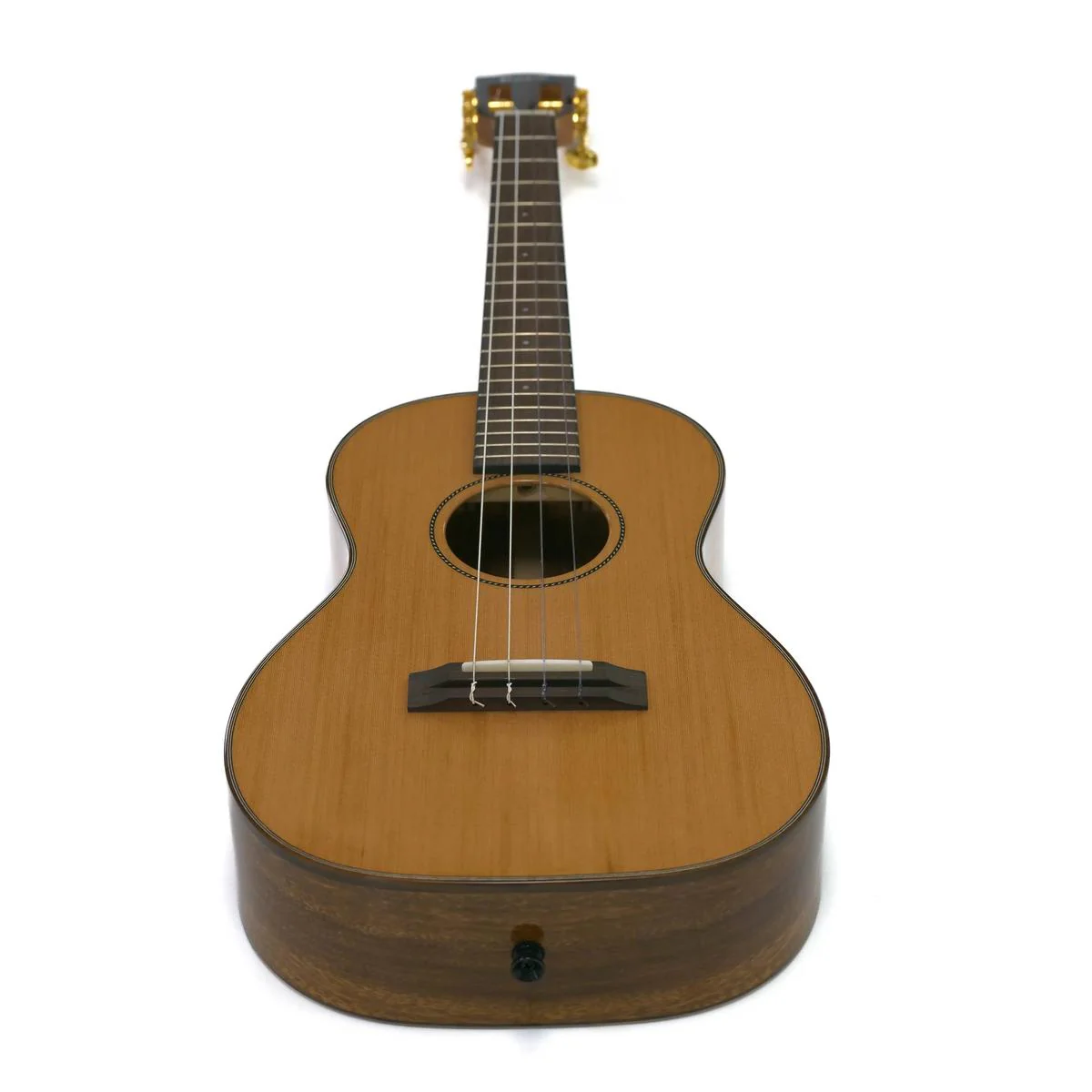 Pono ABSH-C Solid Cedar Top & Acacia Baritone Ukulele - Blemished - Image 4