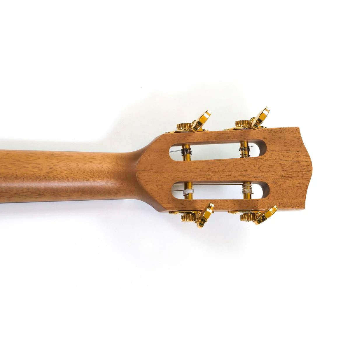 Pono BN4-1 Solid Cedar & Acacia Big Baritone Ukulele - Lattice Bracing - Image 6