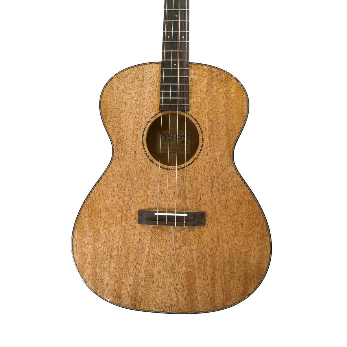 Pono BN4-3 Solid Mango Big Baritone Ukulele "Blue Ivy"