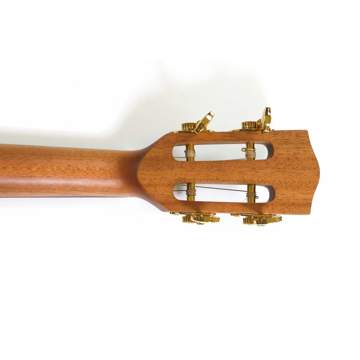 Pono BN4-3 Solid Mango Big Baritone Ukulele "Blue Ivy" - Image 7
