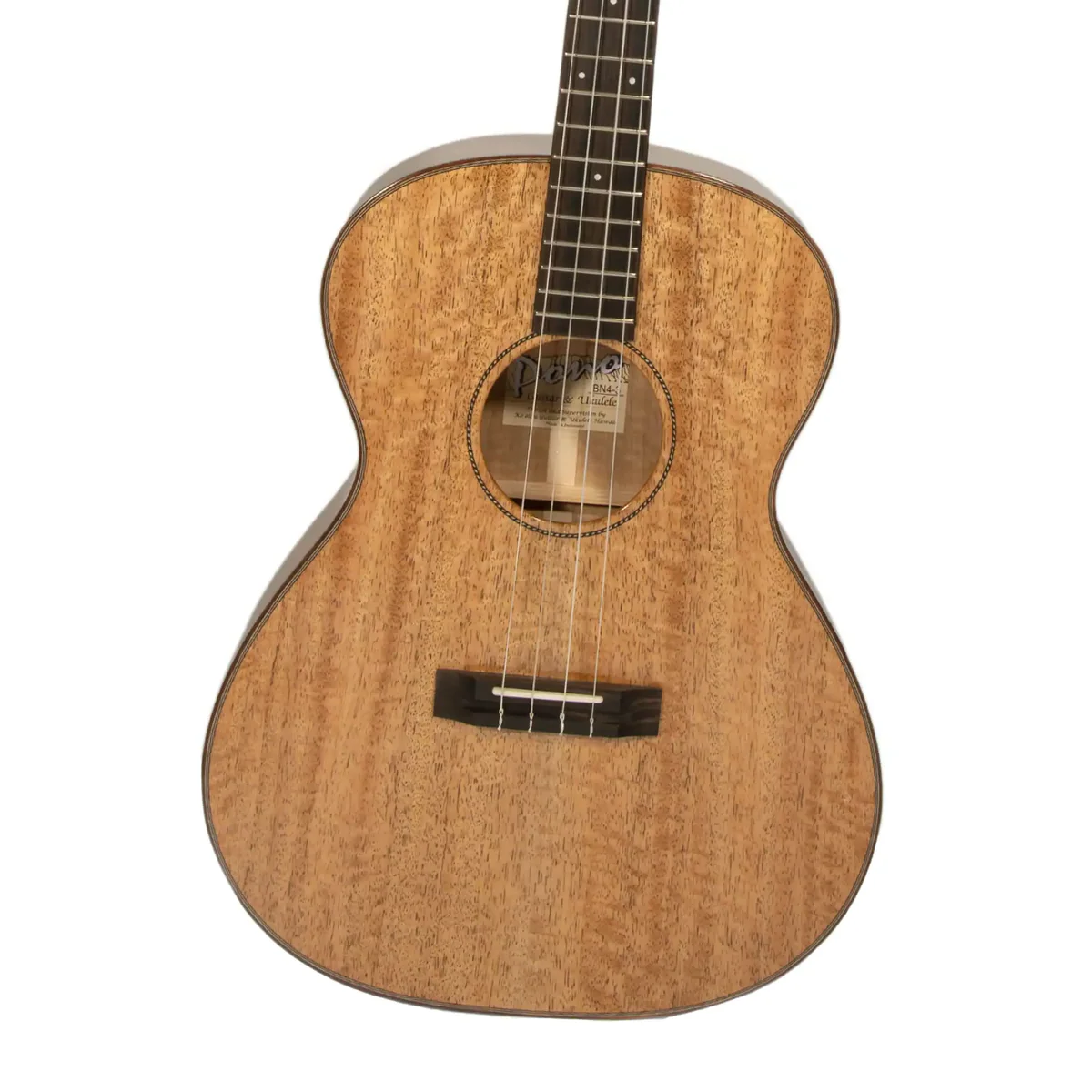 Pono BN4-3 Big Baritone Ukulele All Solid Mango "Omega"