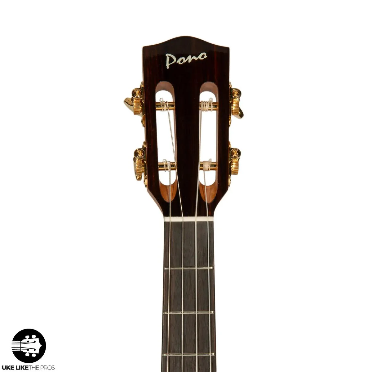 Pono BN4-3 Big Baritone Ukulele All Solid Mango "Omega" - Image 11