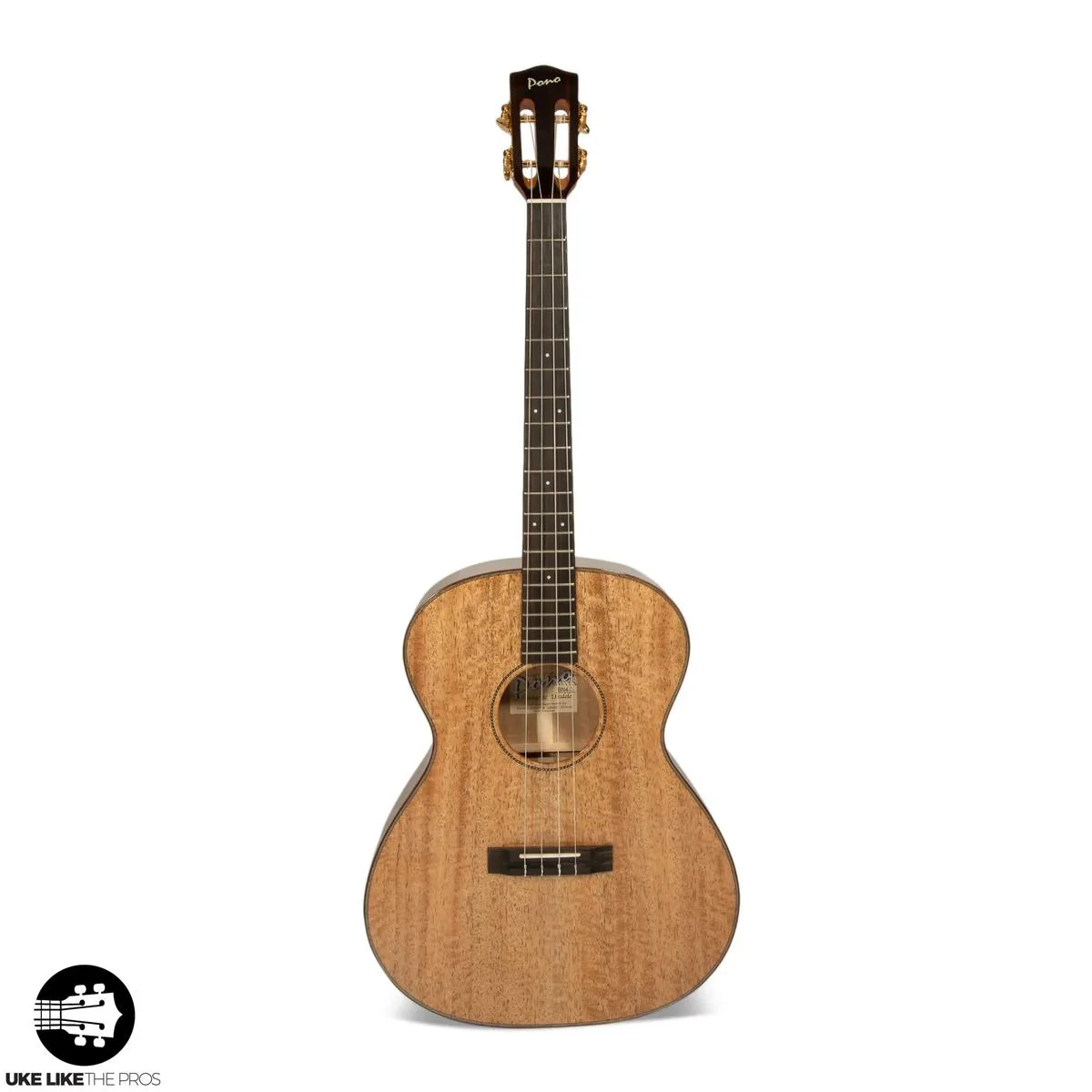 Pono BN4-3 Big Baritone Ukulele All Solid Mango "Omega" - Image 12