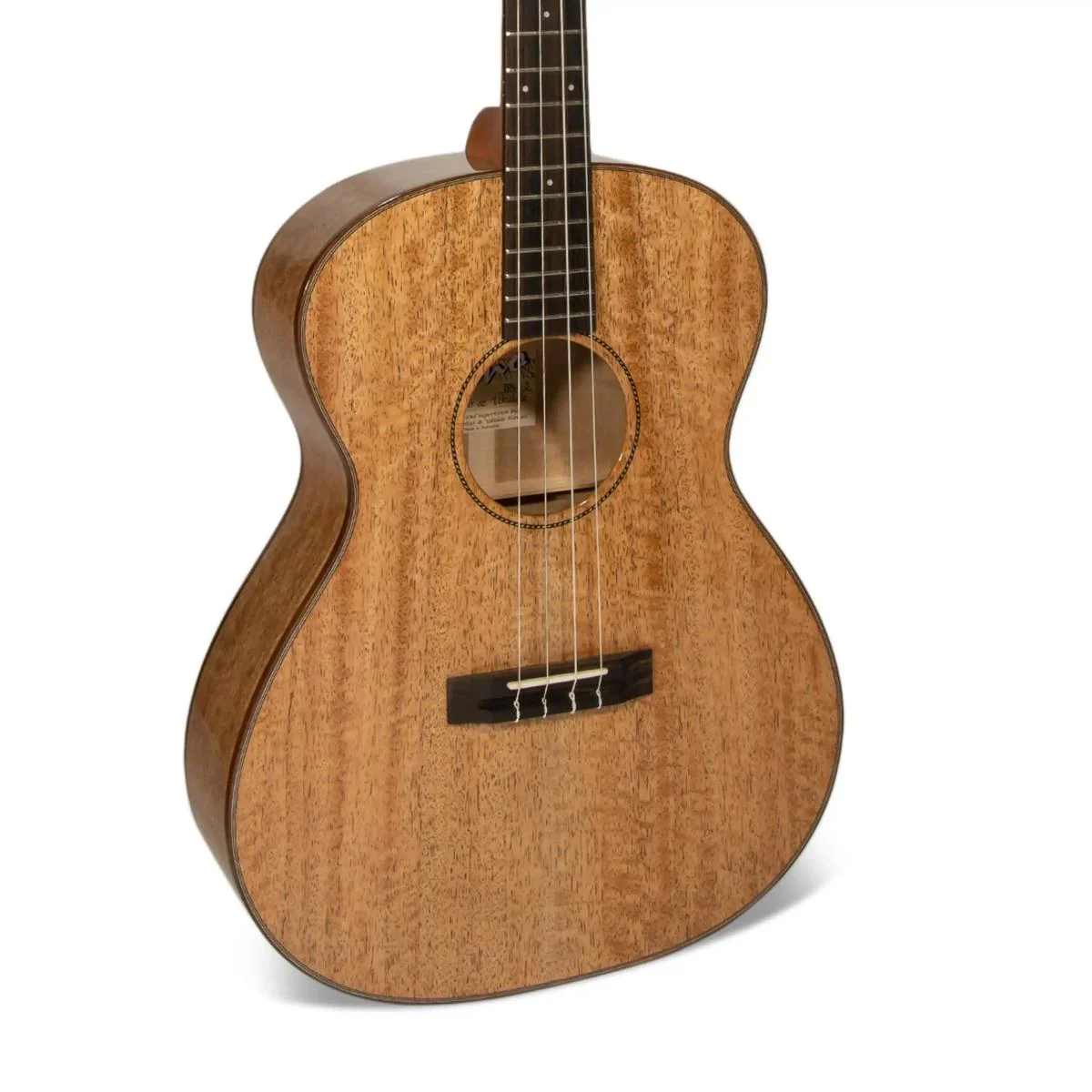 Pono BN4-3 Big Baritone Ukulele All Solid Mango "Omega" - Image 3