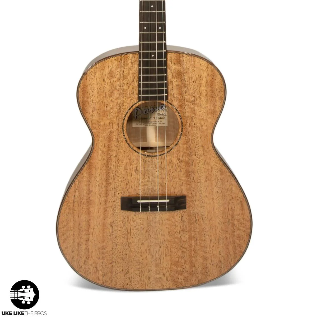 Pono BN4-3 Big Baritone Ukulele All Solid Mango "Omega" - Image 5