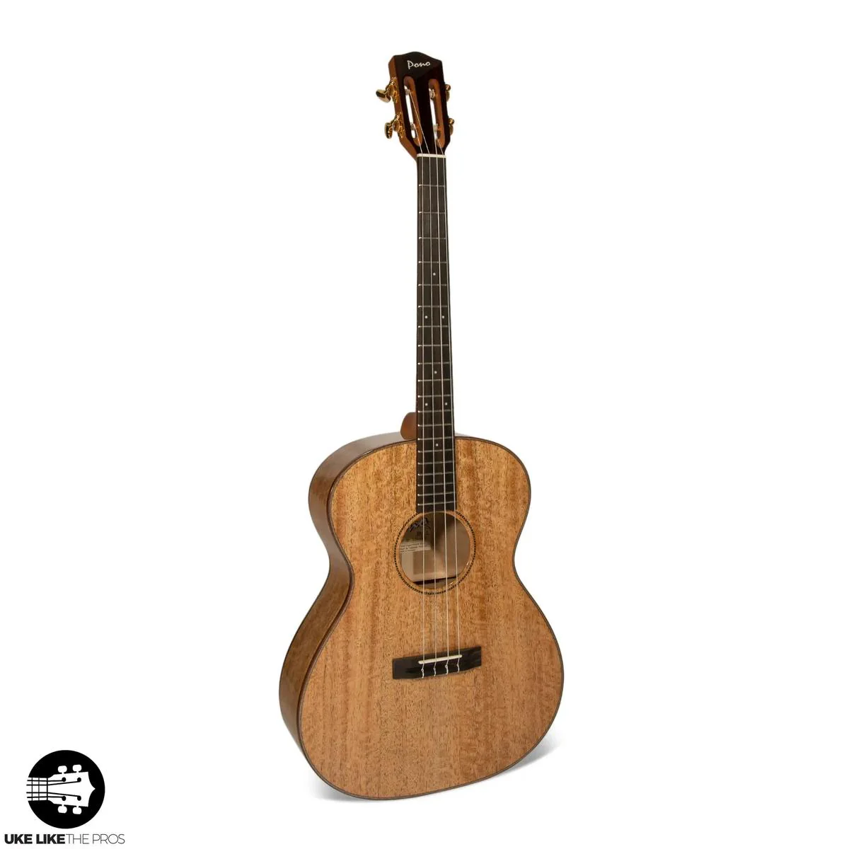 Pono BN4-3 Big Baritone Ukulele All Solid Mango "Omega" - Image 6