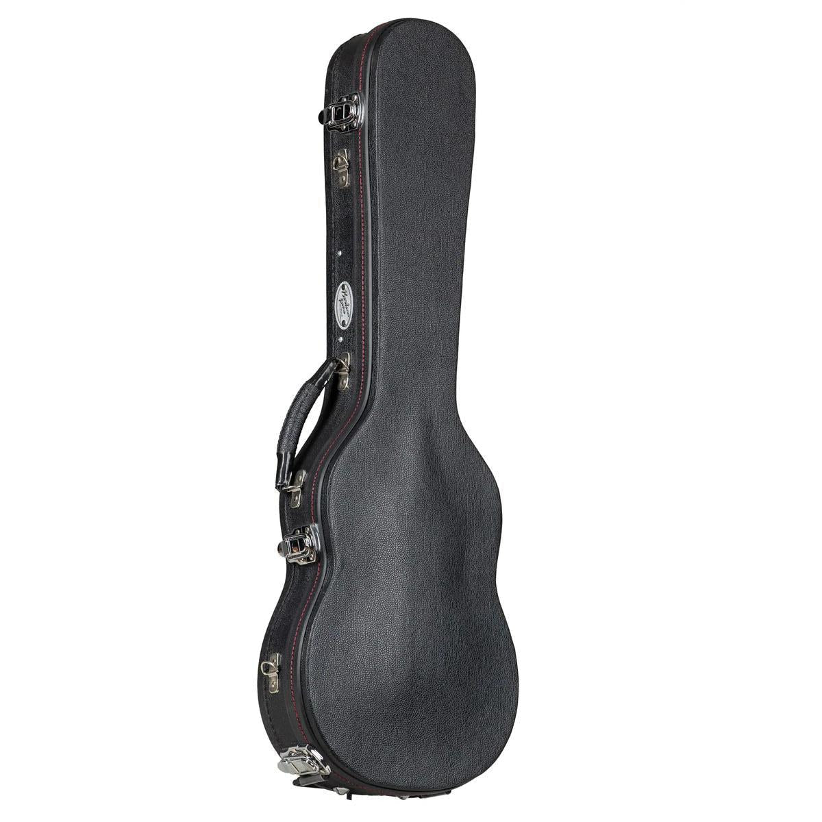 Pono Ko'olau Black Deluxe Archtop ULN4-2 Baritone Ukulele Hard Case "Millie" - Discounted