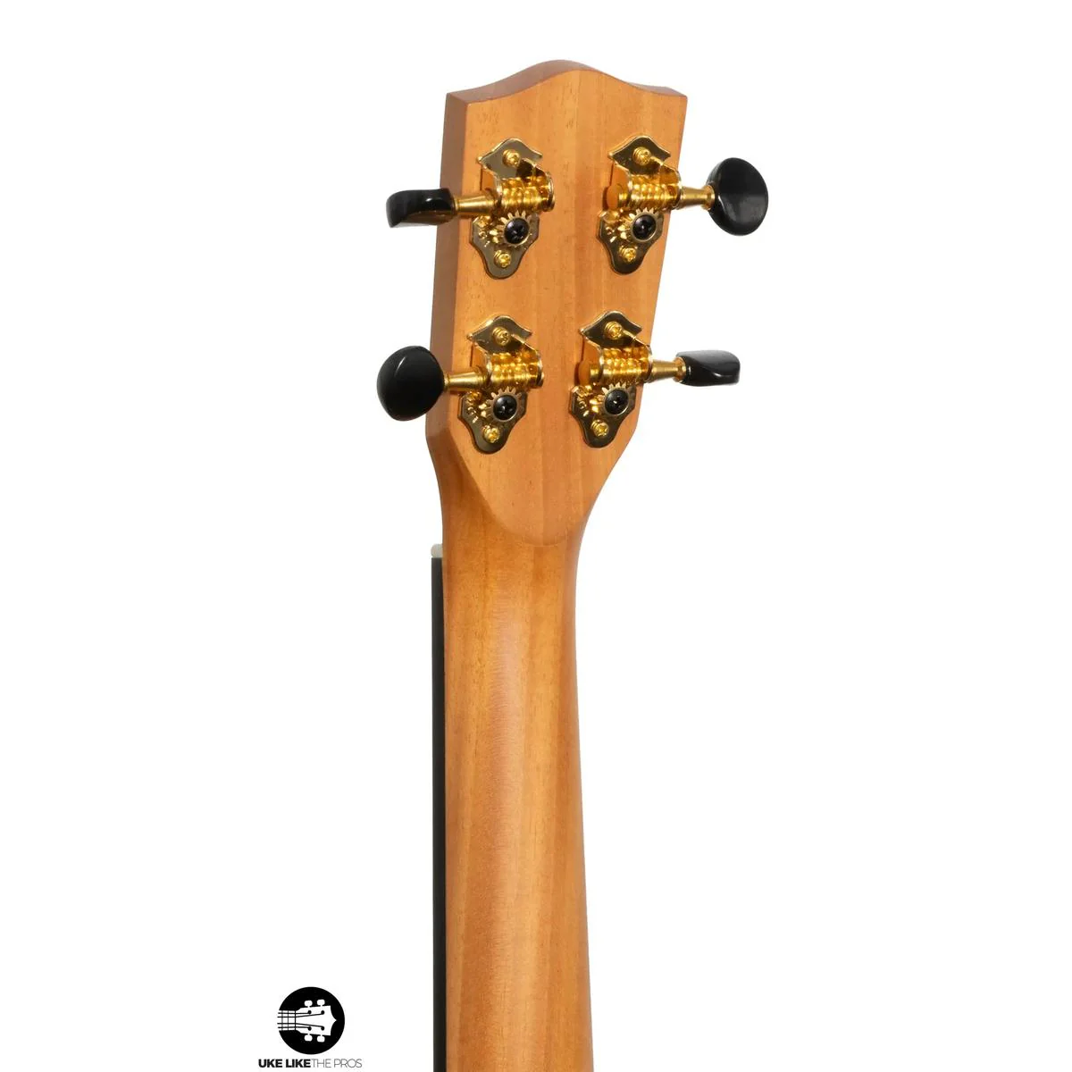 Pono MGCDP Deluxe Pineapple Concert Ukulele All Solid Mango "Olly" - Image 9