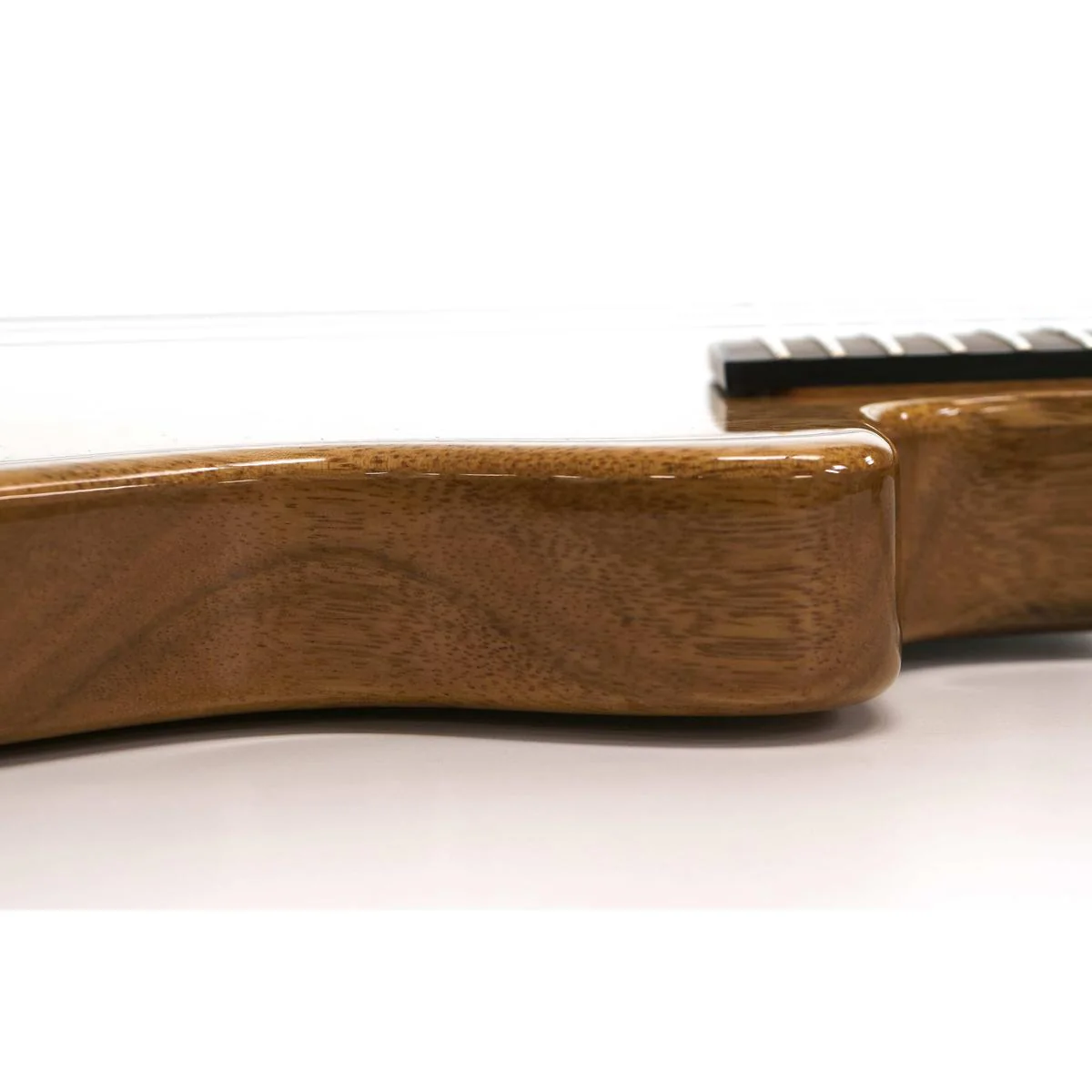 Pono TED Deluxe Acacia Solid Electric Tenor Ukulele - Image 3