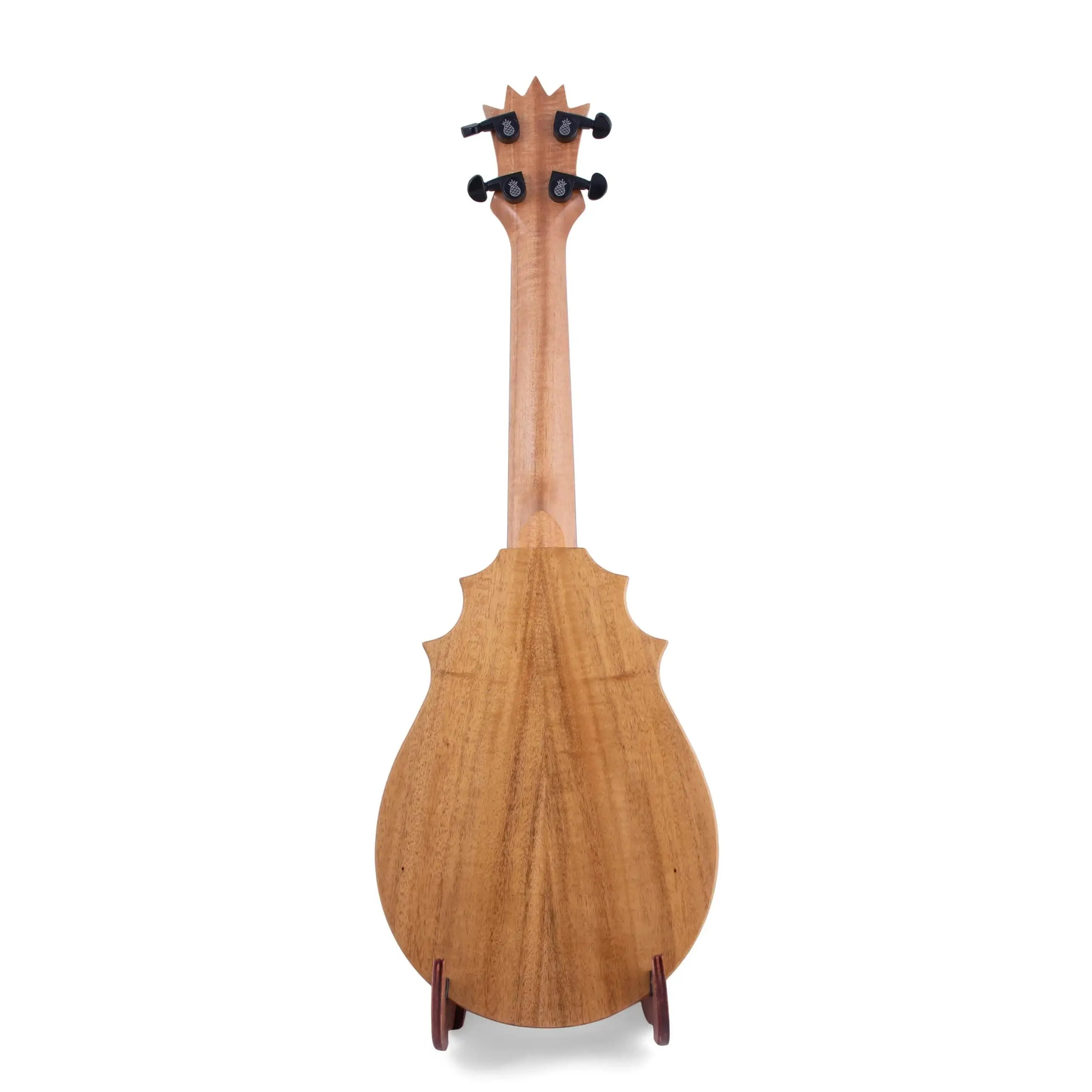 UkeSA Pineapple Sunday Opio Concert Ukulele Solid Acacia "Splash" by Pops KoAloha (DISCOUNTED $387) - Image 2
