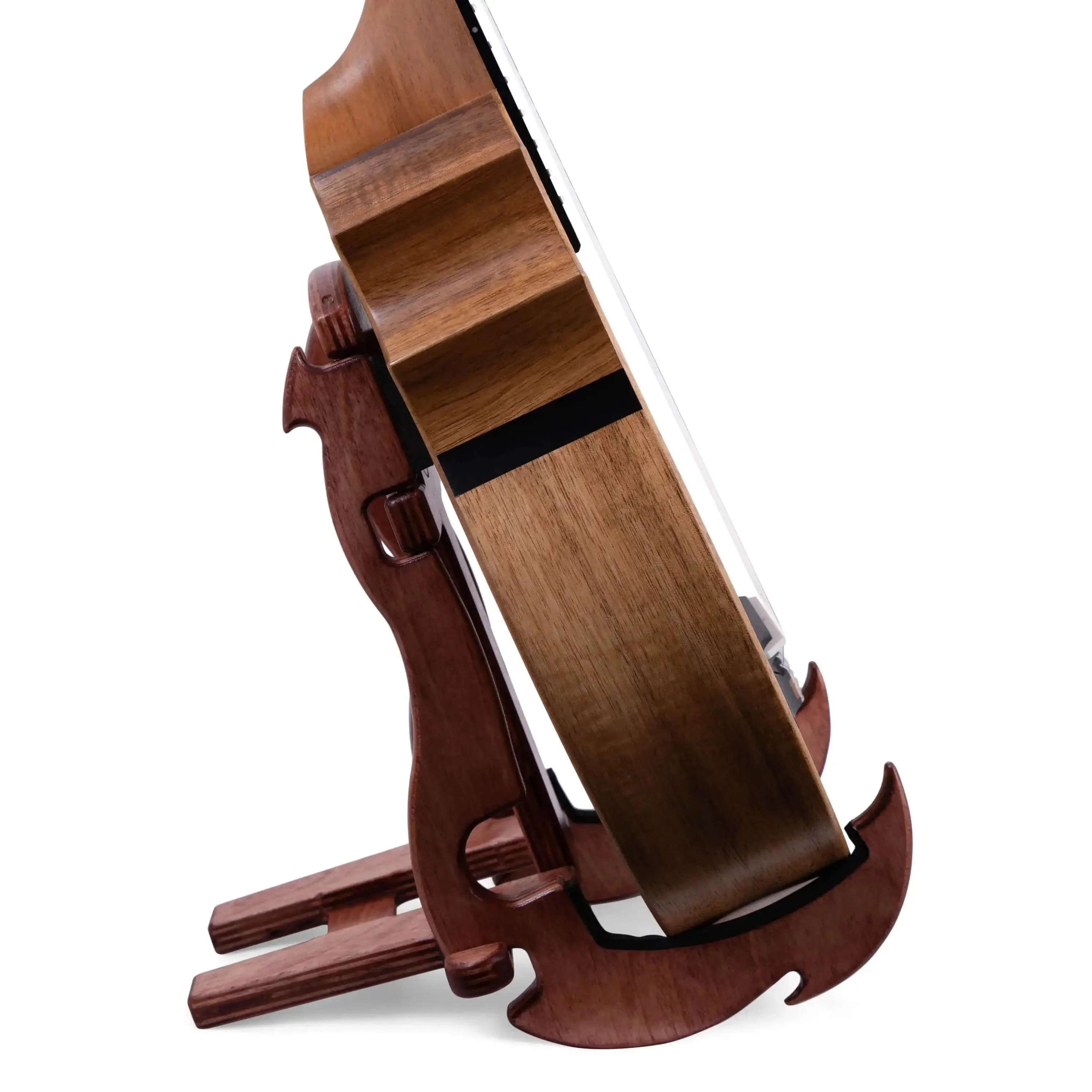 UkeSA Pineapple Sunday Opio Concert Ukulele Solid Acacia "Splash" by Pops KoAloha (DISCOUNTED $387) - Image 5