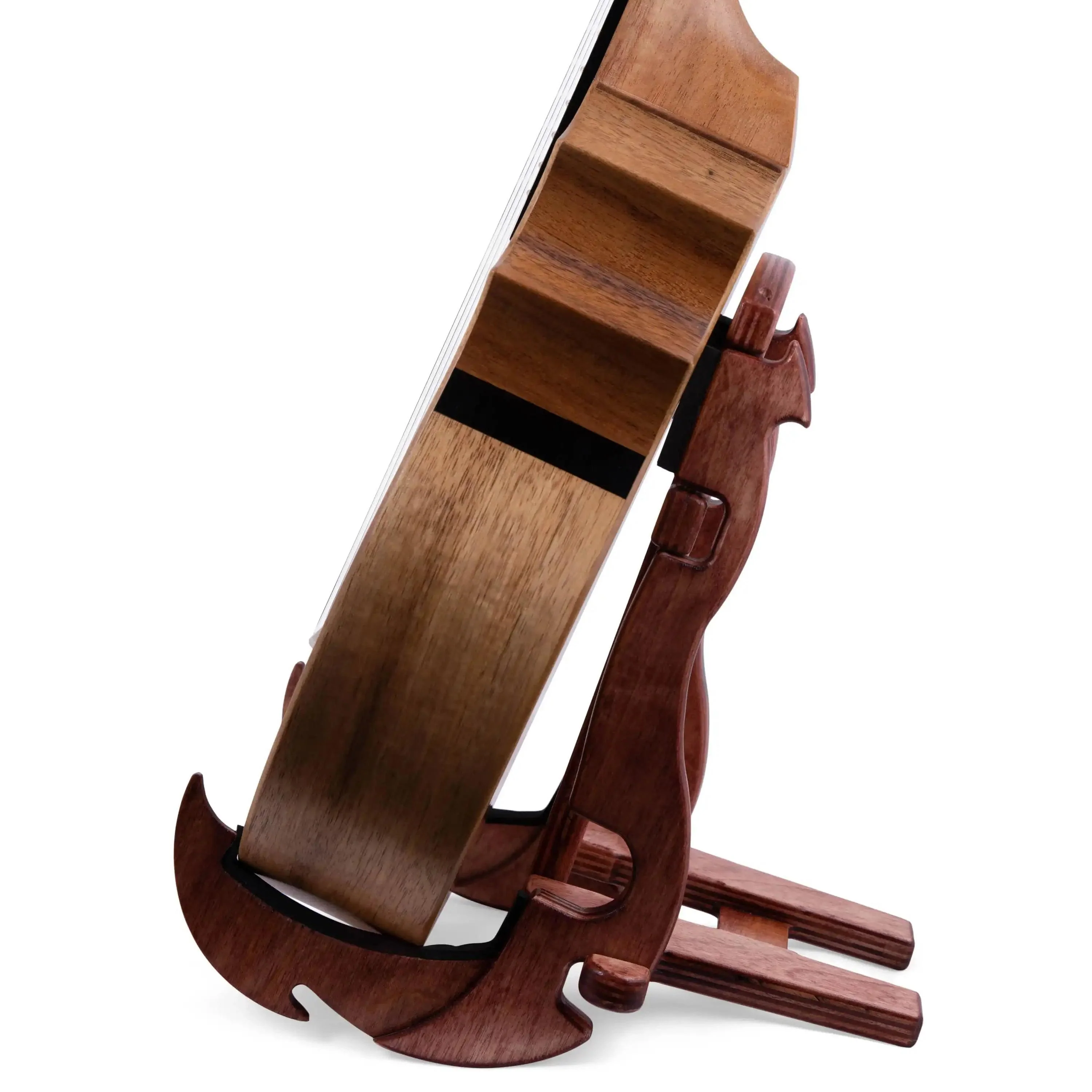 UkeSA Pineapple Sunday Opio Concert Ukulele Solid Acacia "Splash" by Pops KoAloha (DISCOUNTED $387) - Image 6
