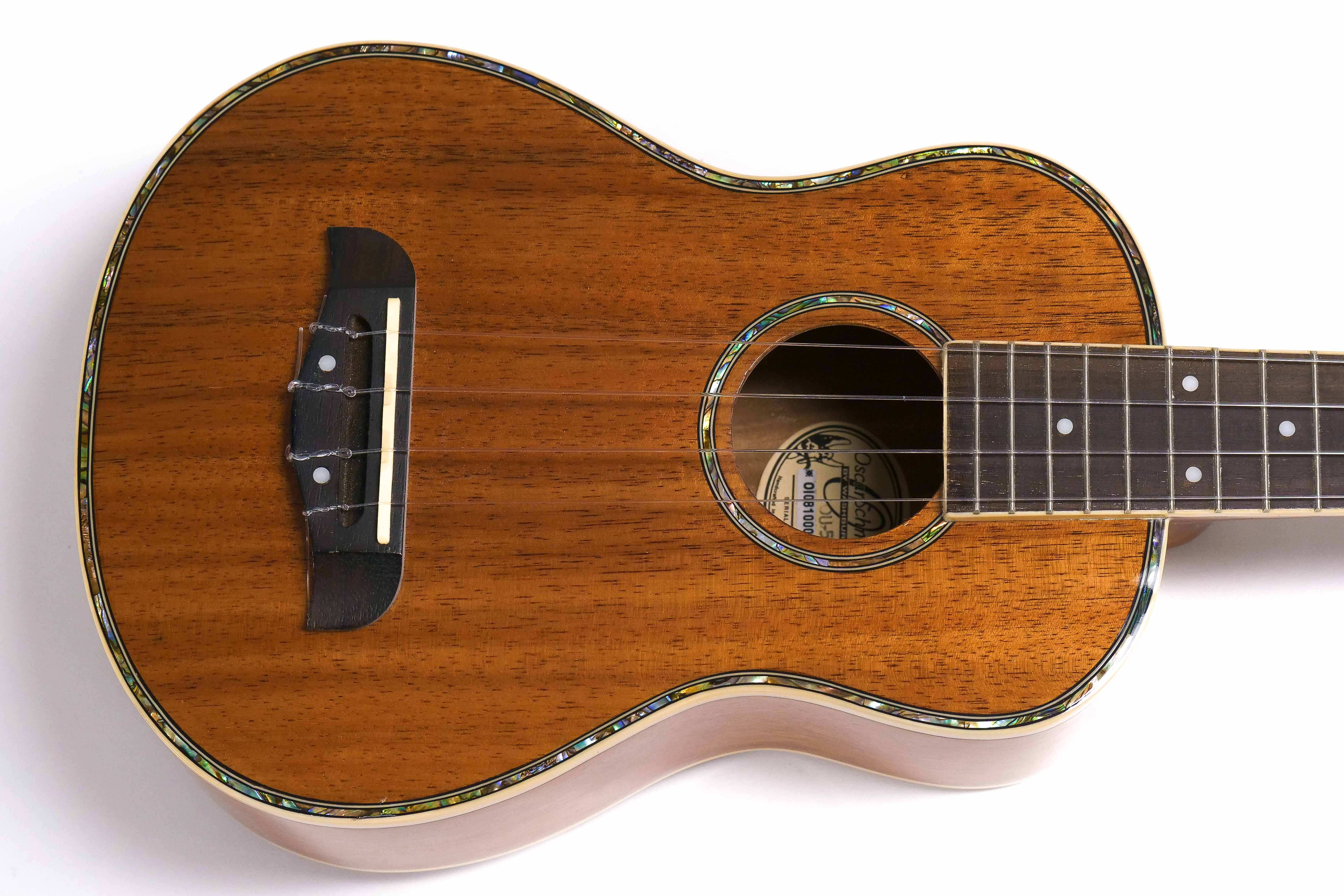 [PRE-OWNED] Oscar Schmidt by Washburn OU-5 Koa Concert Ukulele