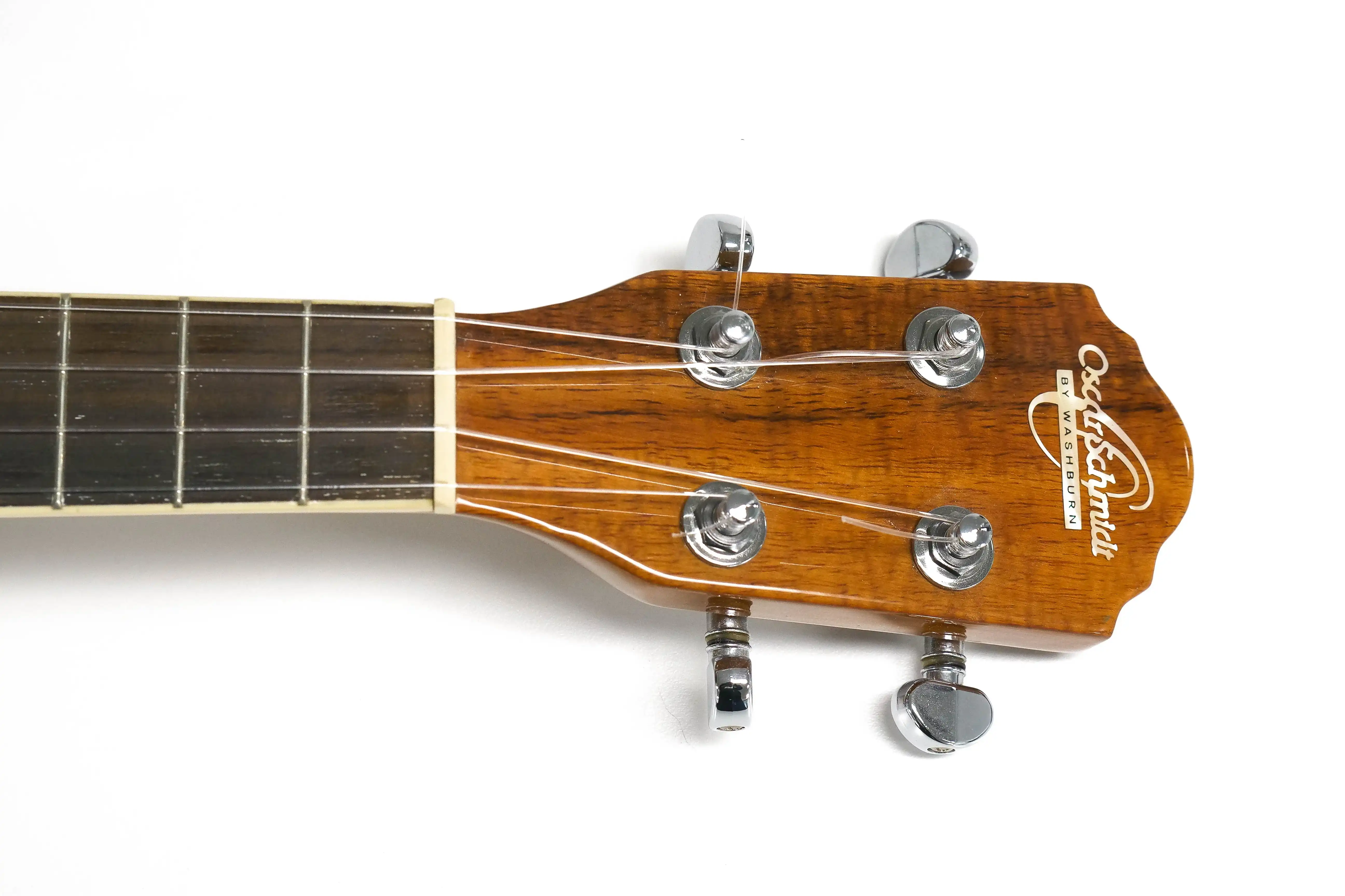 [PRE-OWNED] Oscar Schmidt by Washburn OU-5 Koa Concert Ukulele - Image 6